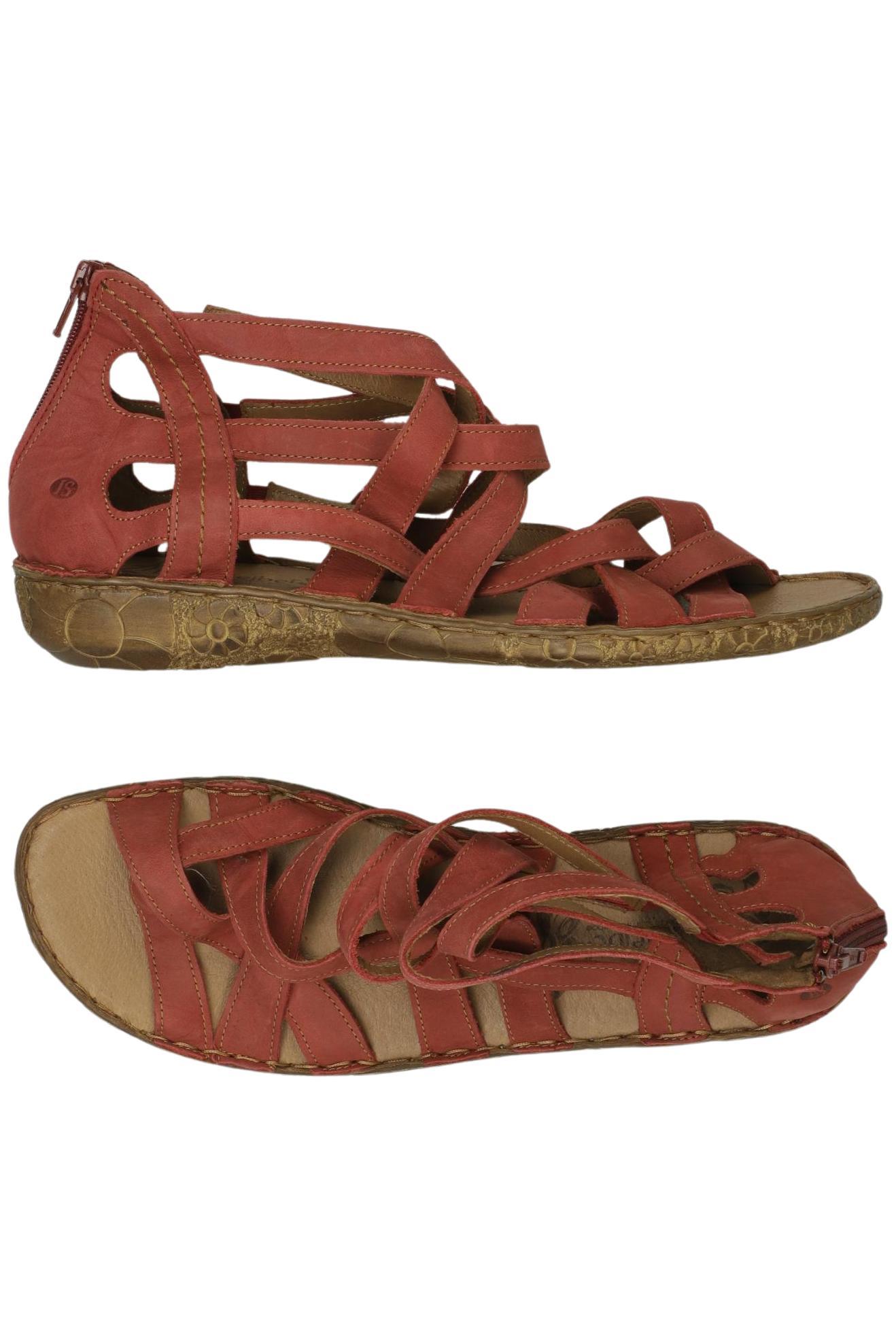 

Josef Seibel Damen Sandale, rot, Gr. 43