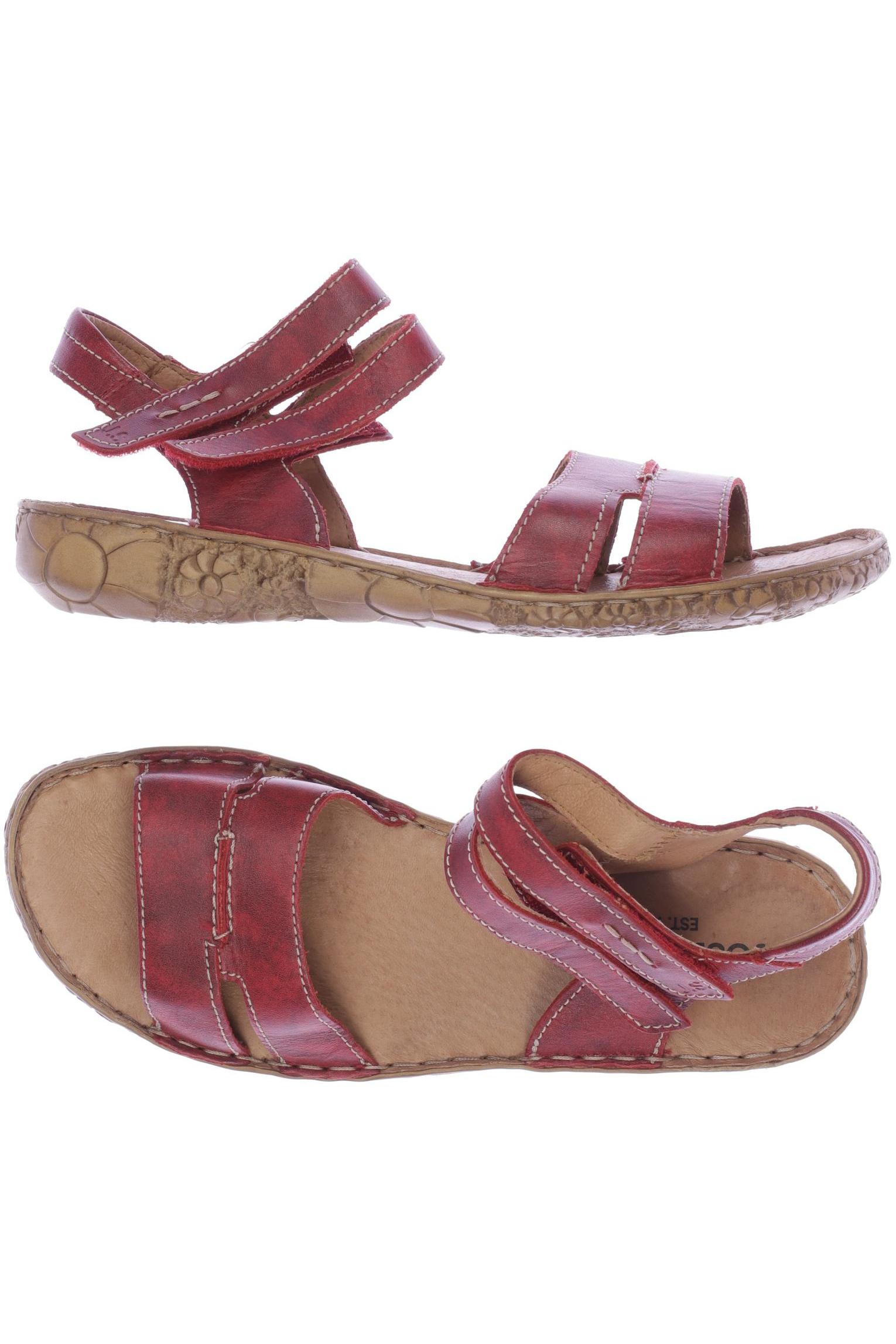 

Josef Seibel Damen Sandale, rot, Gr. 38
