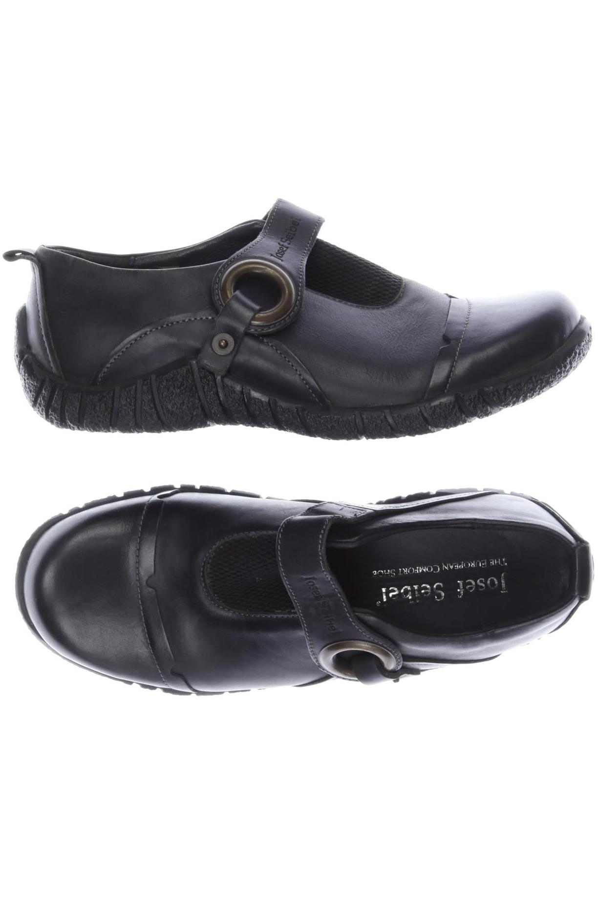 

Josef Seibel Damen Halbschuh, schwarz, Gr. 37