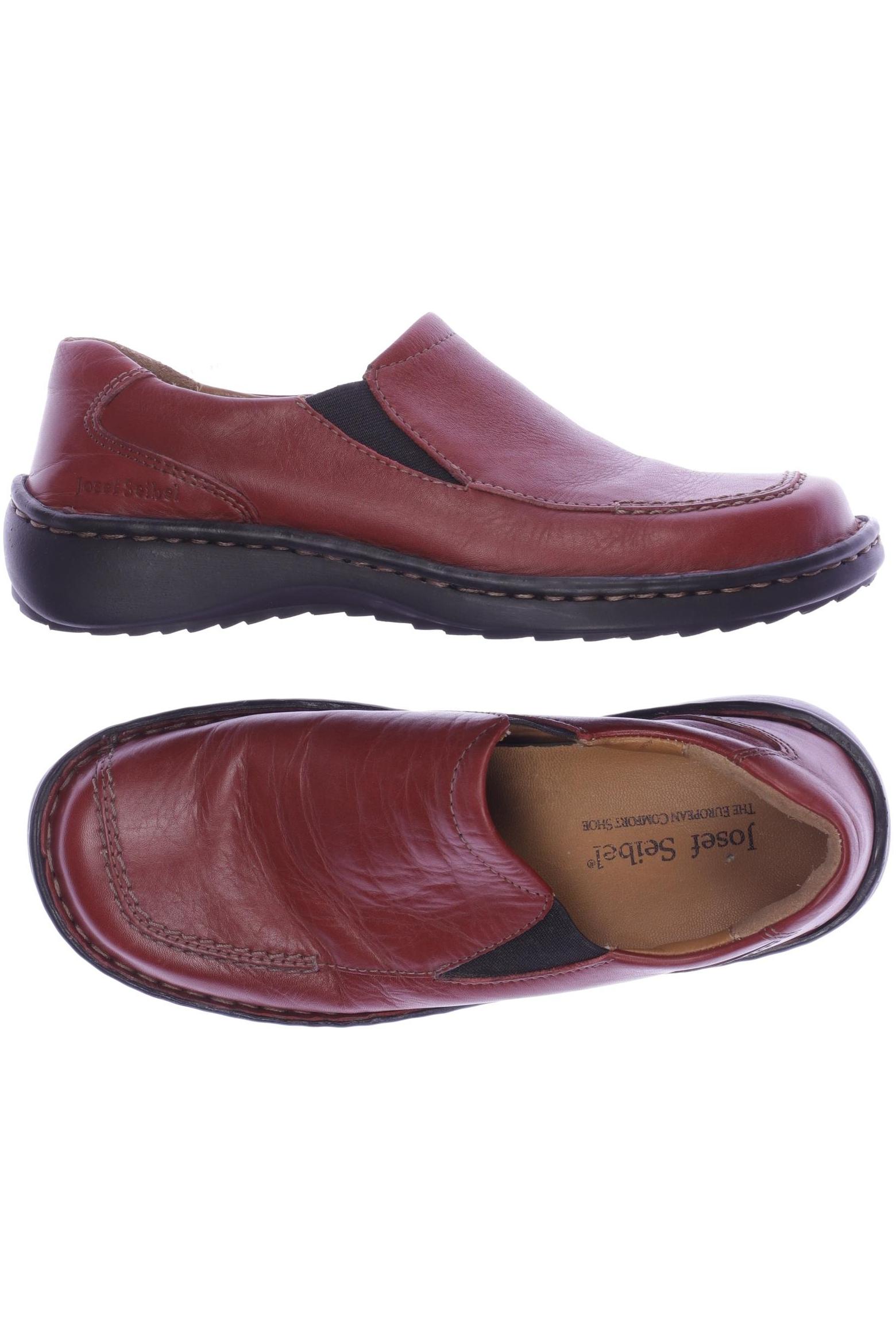 

Josef Seibel Damen Halbschuh, rot, Gr. 36