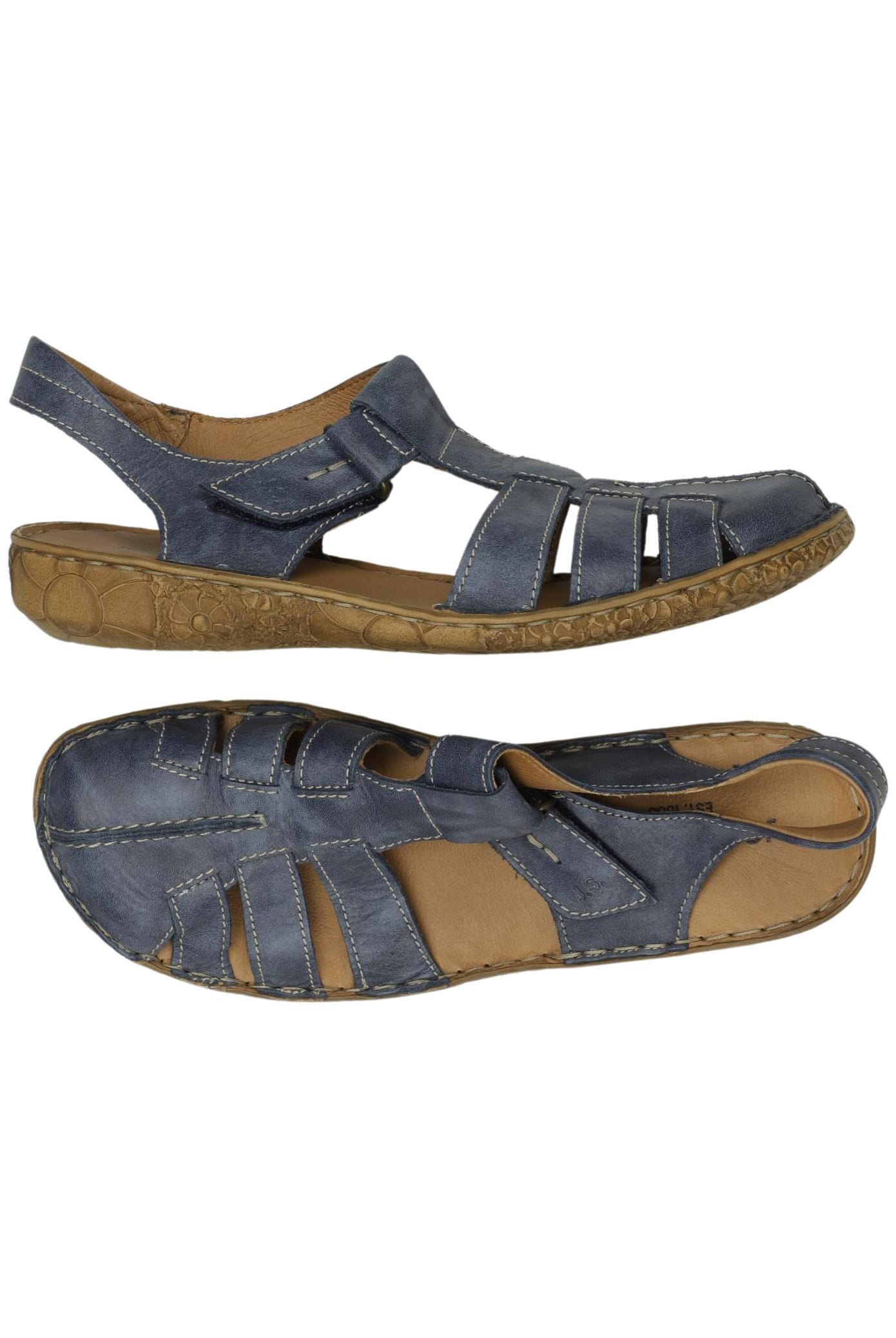 

Josef Seibel Damen Sandale, blau, Gr. 40