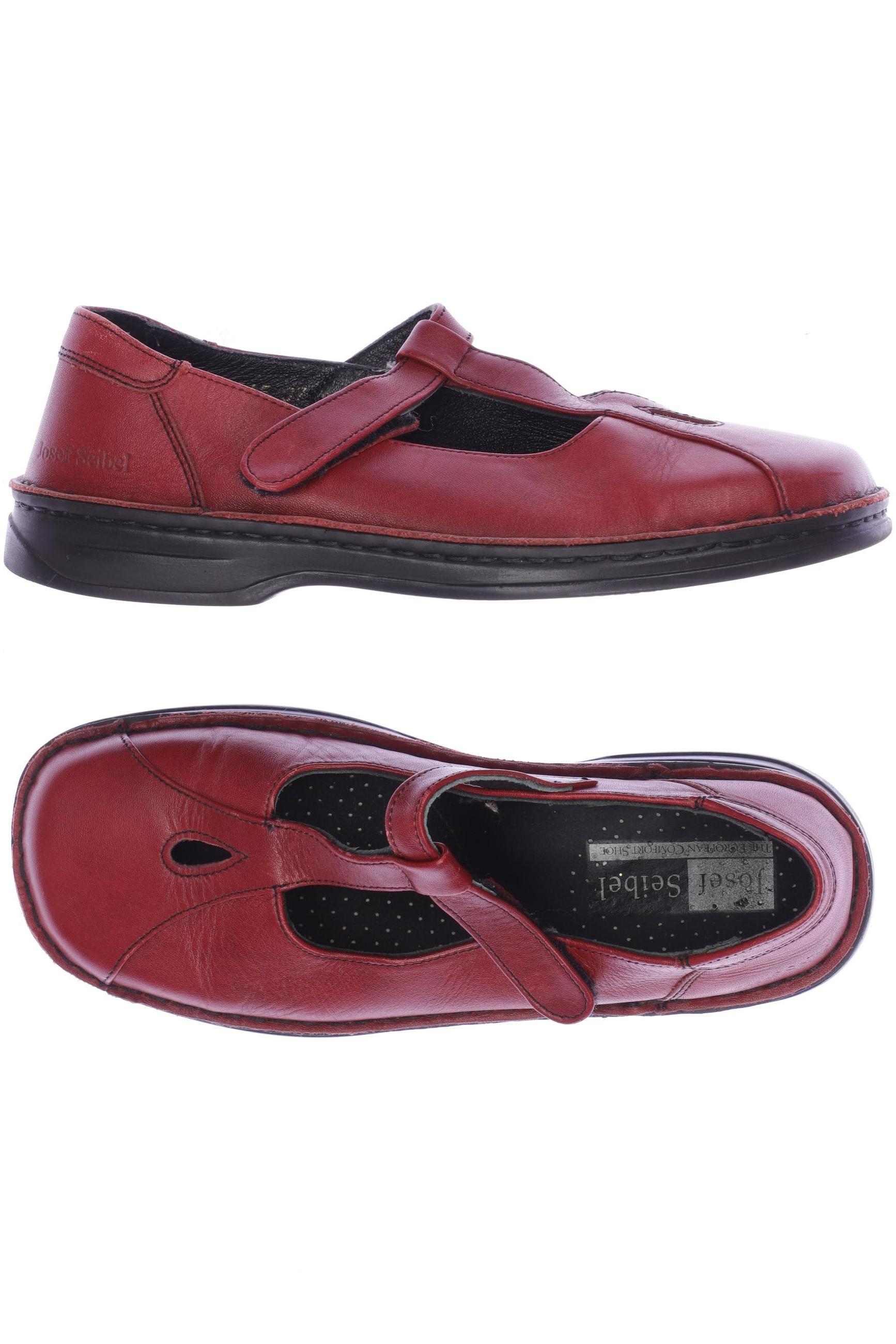 

Josef Seibel Damen Halbschuh, rot, Gr. 37