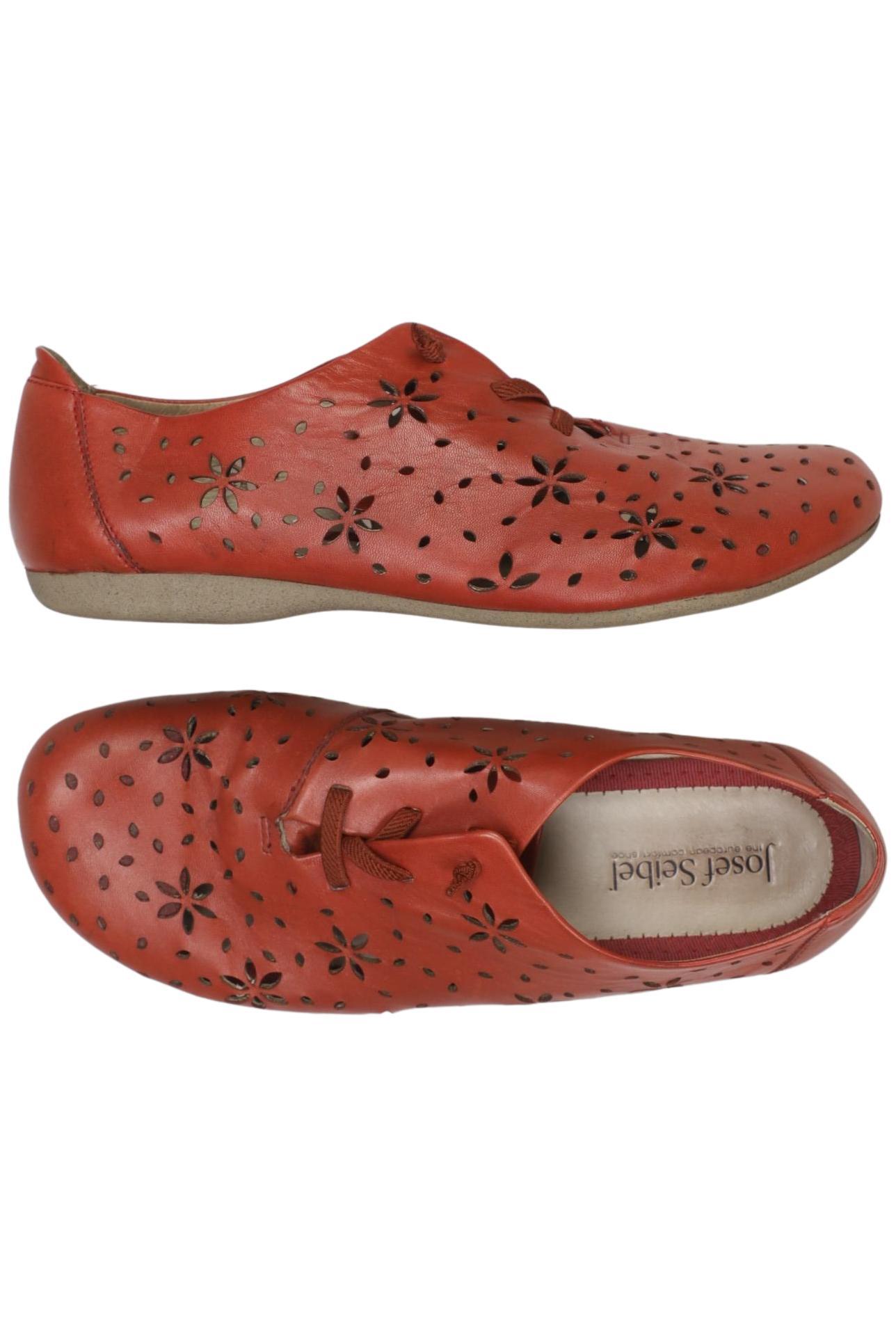 

Josef Seibel Damen Halbschuh, rot, Gr. 38