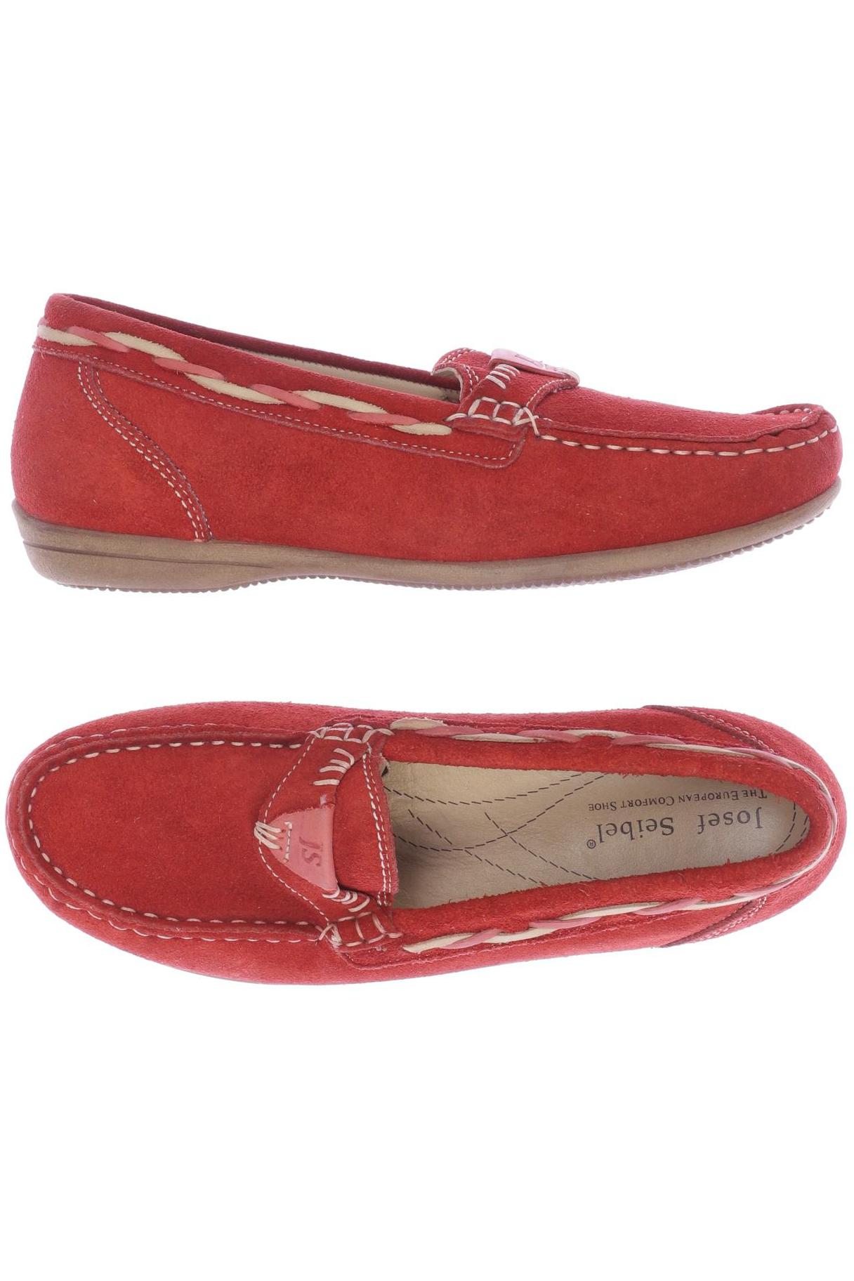 

Josef Seibel Damen Halbschuh, rot, Gr. 38