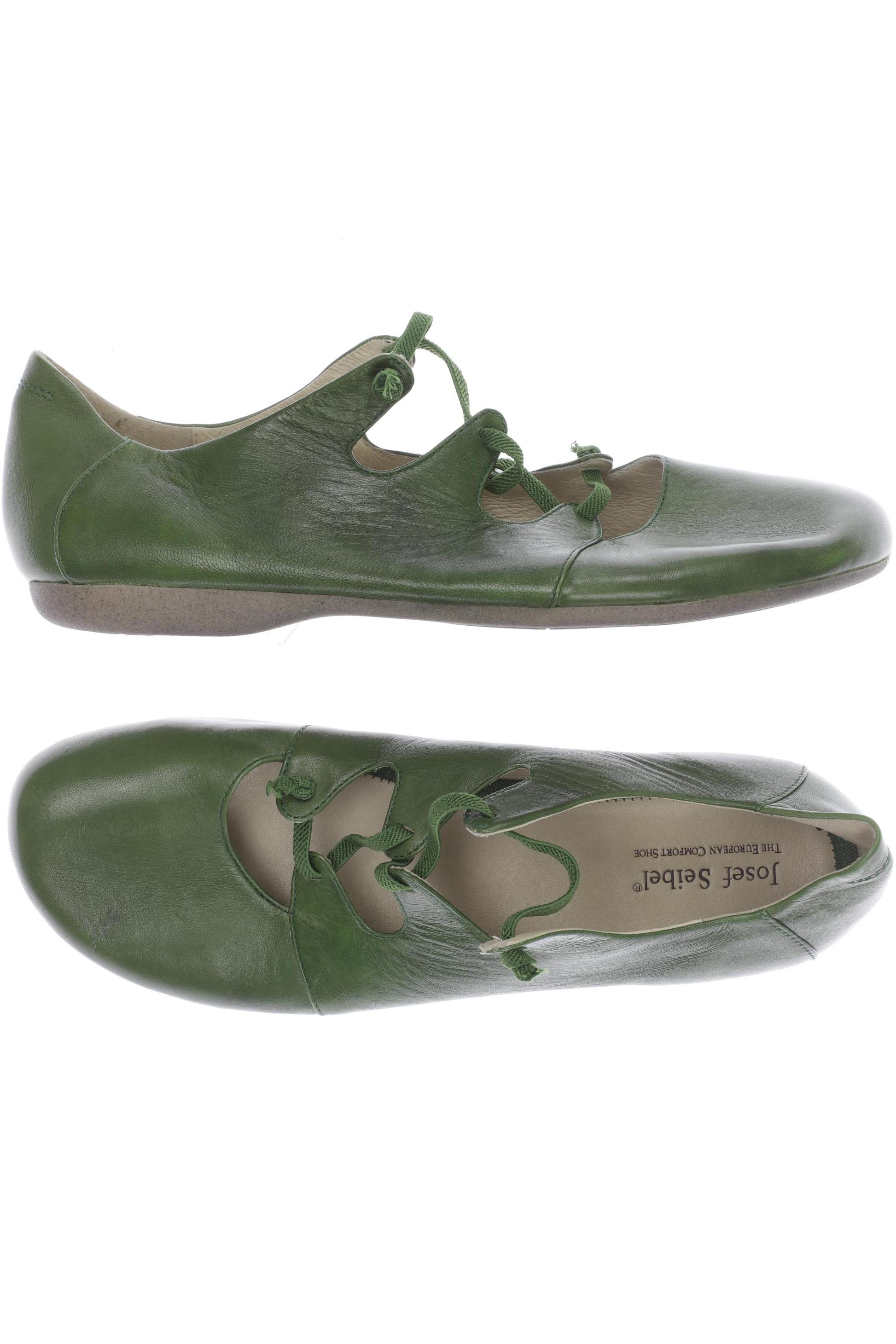 

Josef Seibel Damen Halbschuh, grün, Gr. 43