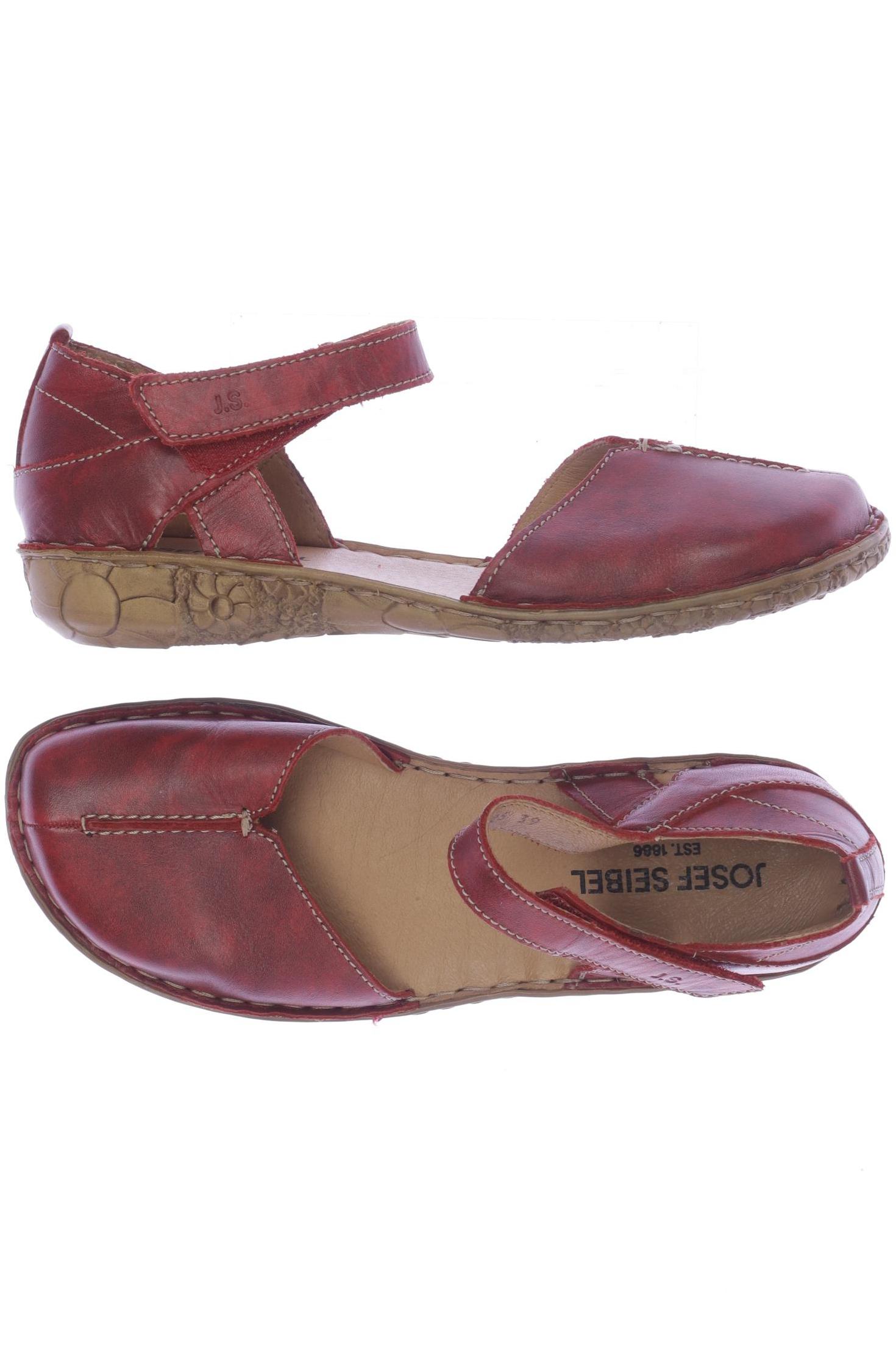 

Josef Seibel Damen Sandale, rot, Gr. 39