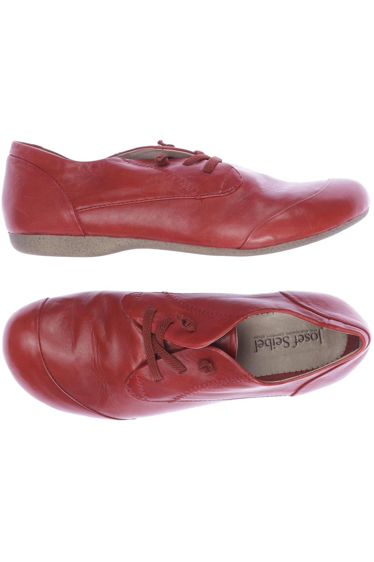 

Josef Seibel Damen Halbschuh, rot, Gr. 38