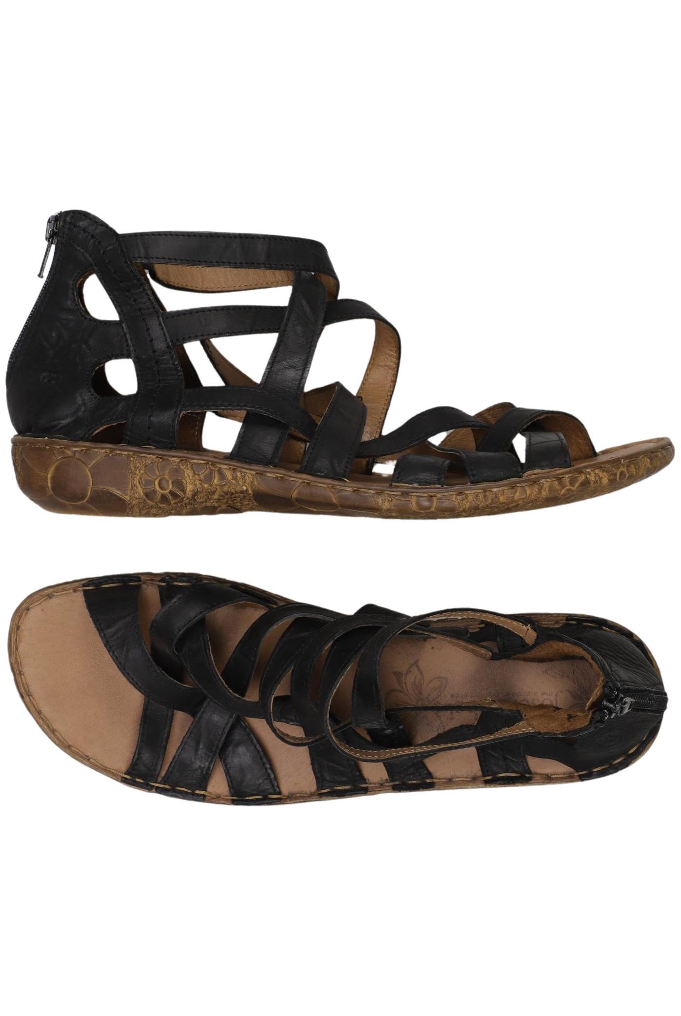 

Josef Seibel Damen Sandale, schwarz, Gr. 43
