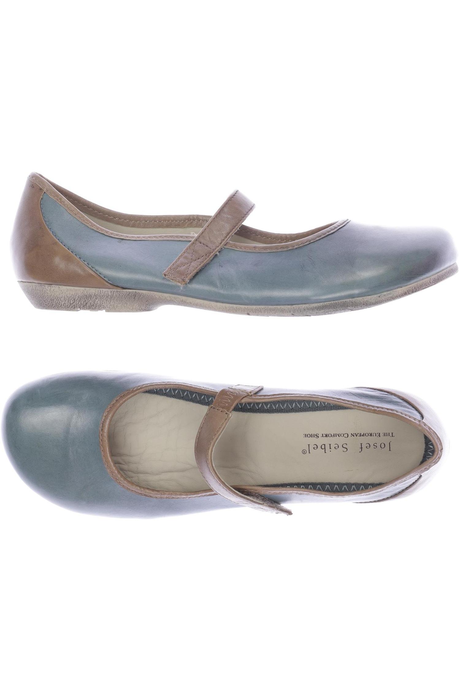 

Josef Seibel Damen Ballerinas, türkis, Gr. 38