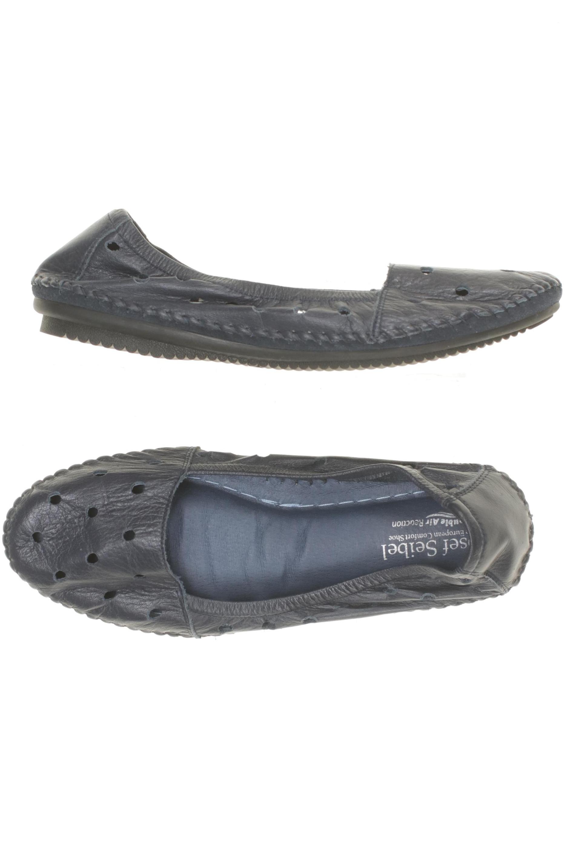 

Josef Seibel Damen Halbschuh, blau, Gr. 38