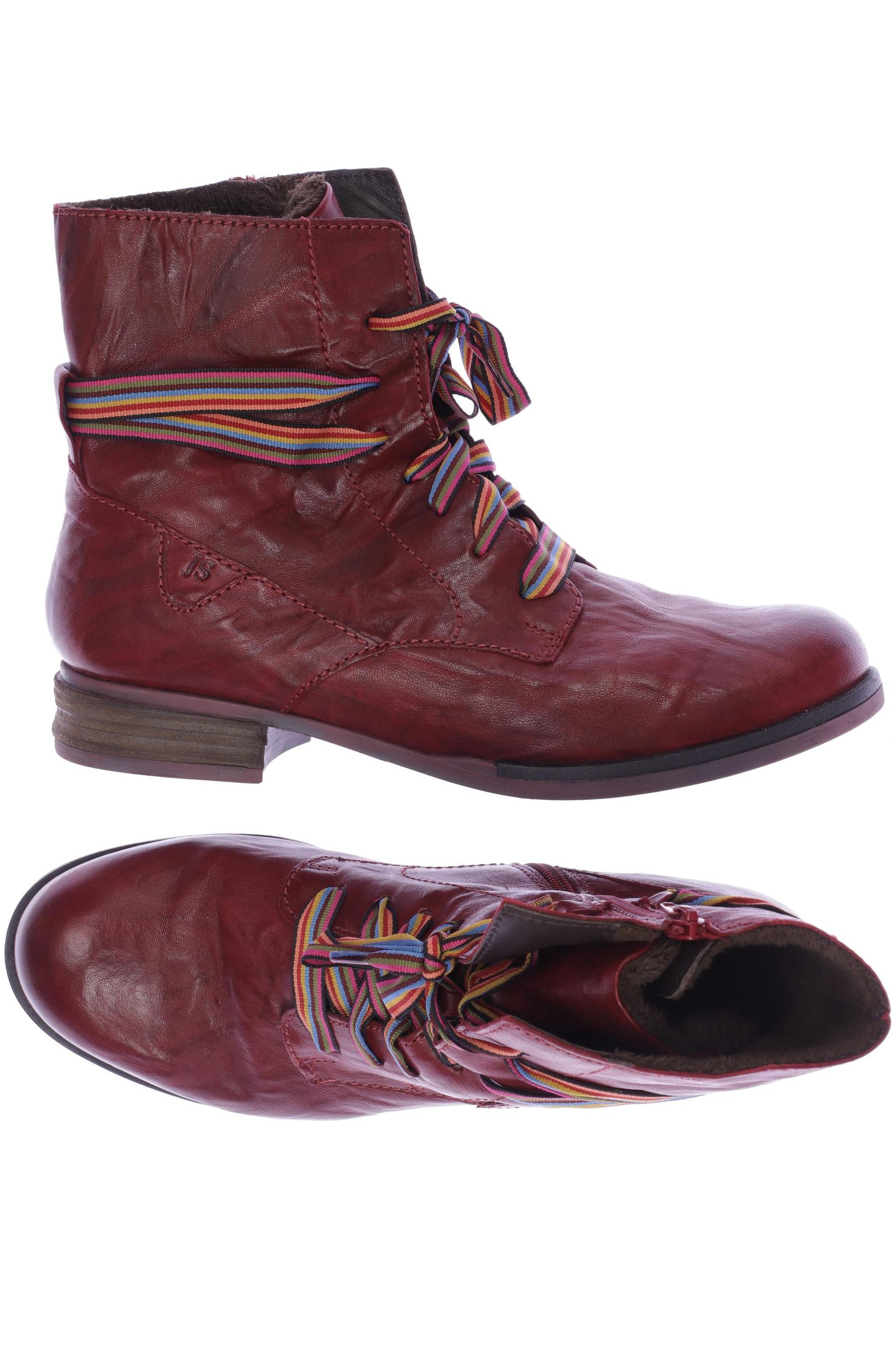 

Josef Seibel Damen Stiefelette, bordeaux, Gr. 42
