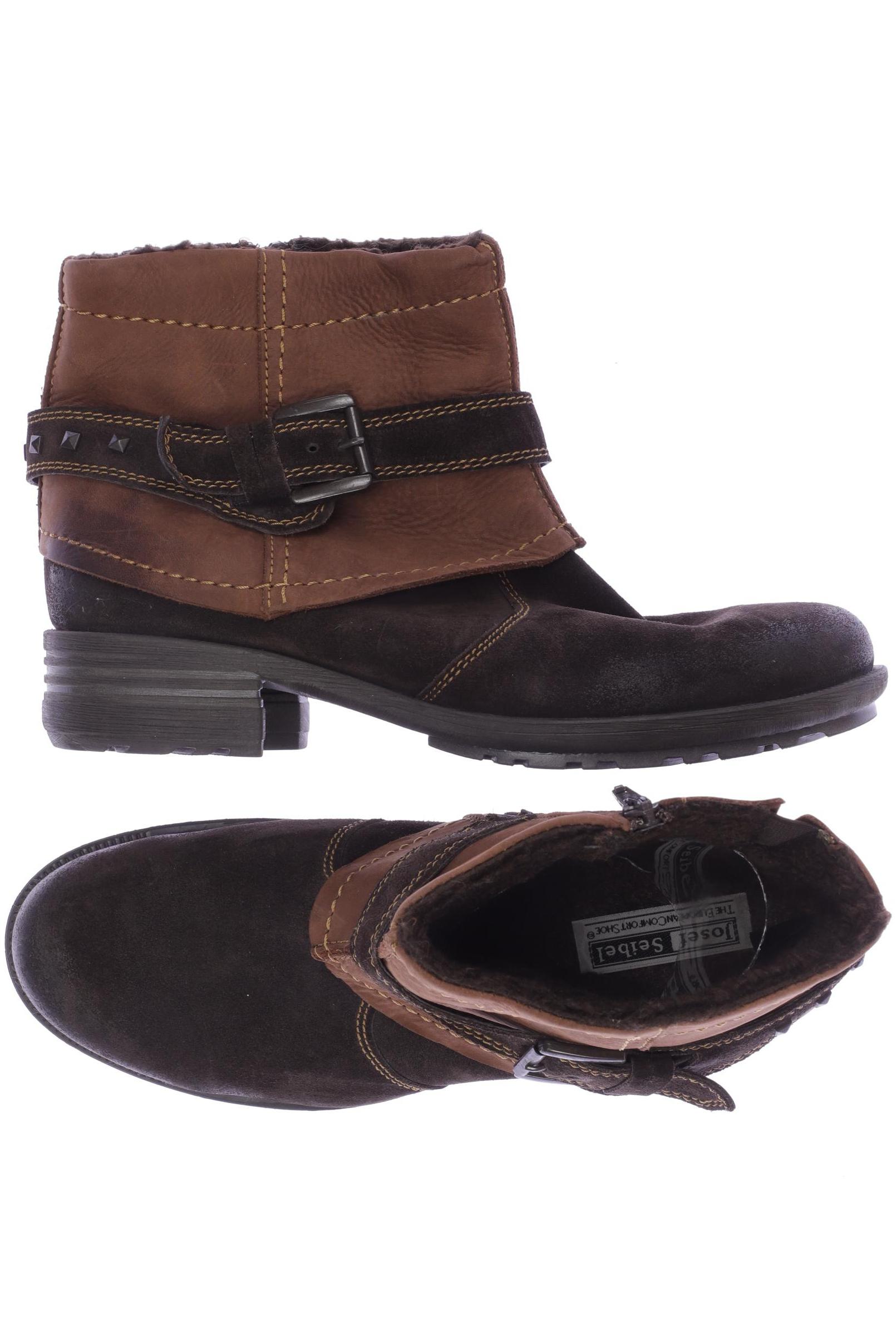 

Josef Seibel Damen Stiefelette, braun, Gr. 41