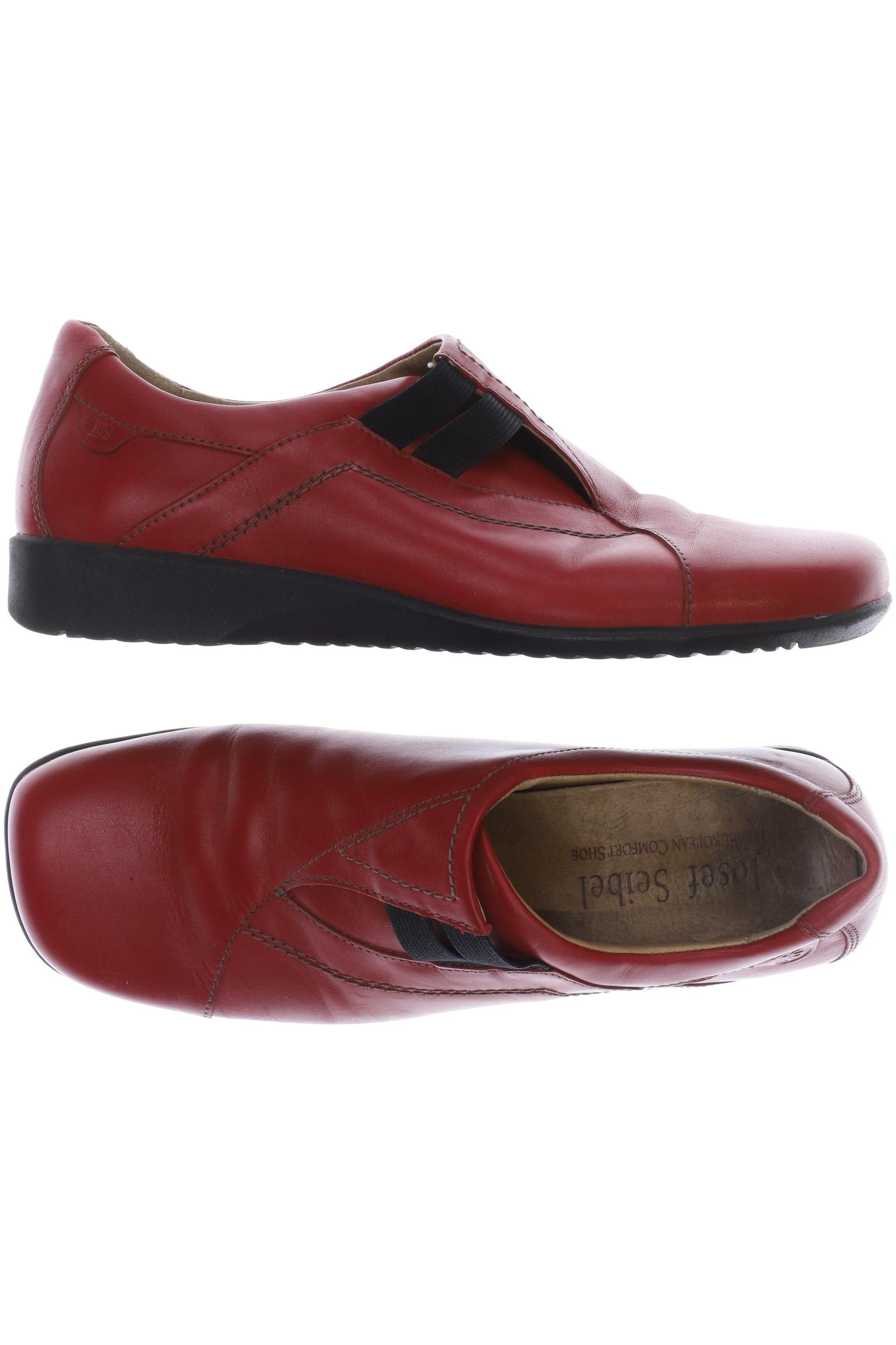 

Josef Seibel Damen Halbschuh, rot, Gr. 42