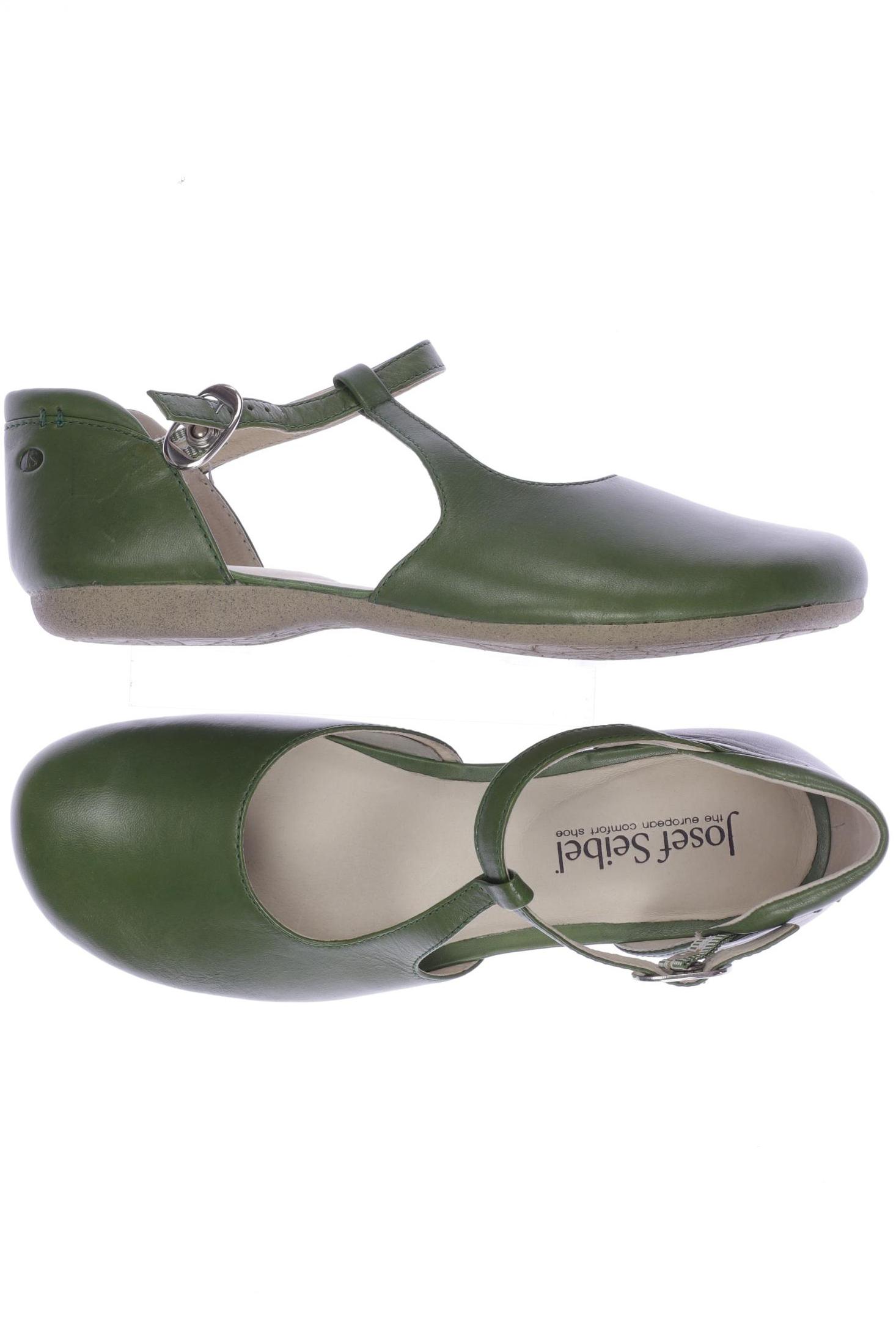 

Josef Seibel Damen Halbschuh, grün, Gr. 39
