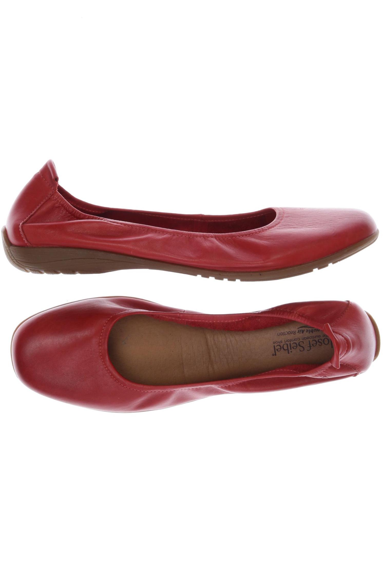 

Josef Seibel Damen Ballerinas, rot, Gr. 43