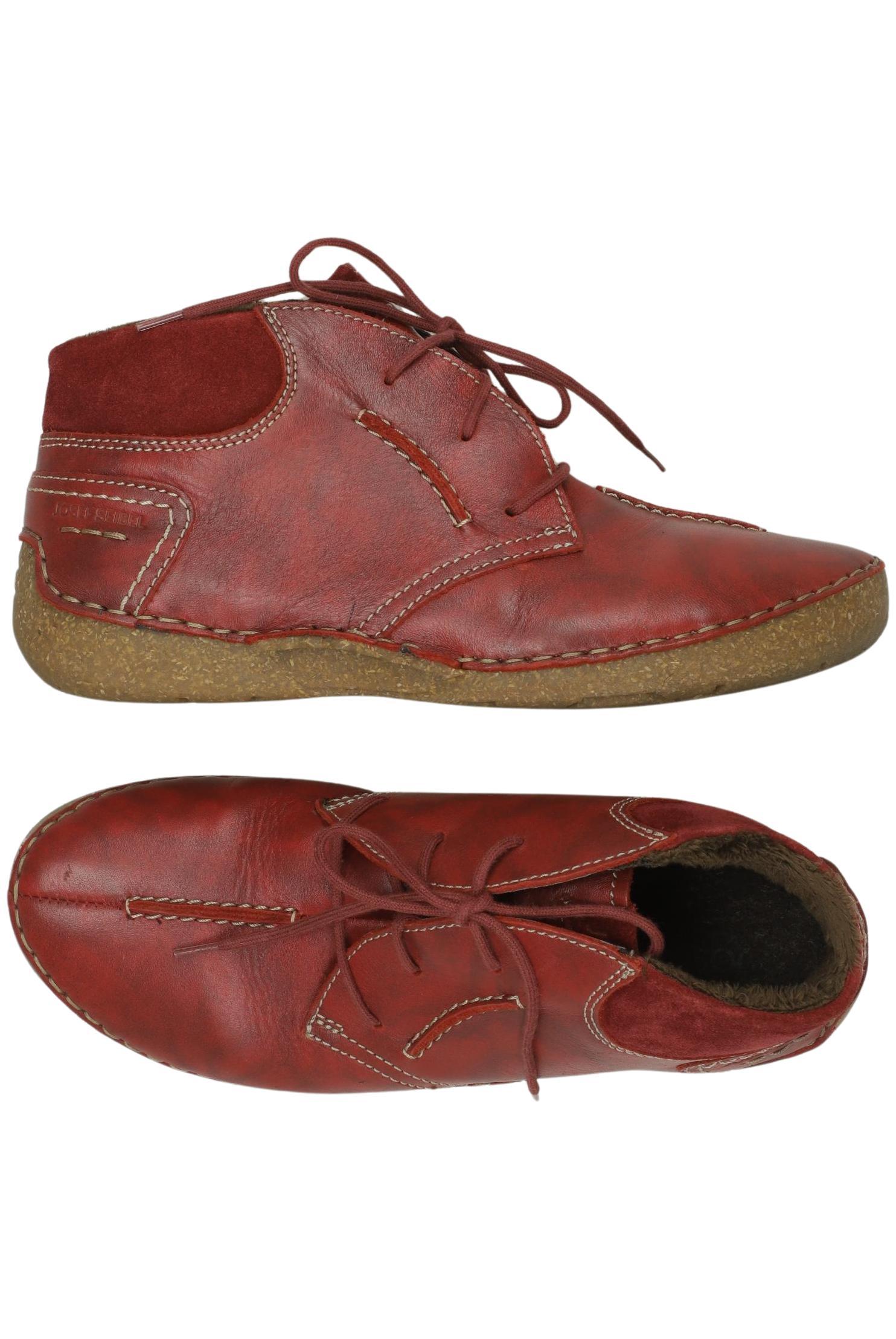 

Josef Seibel Damen Stiefelette, rot, Gr. 37