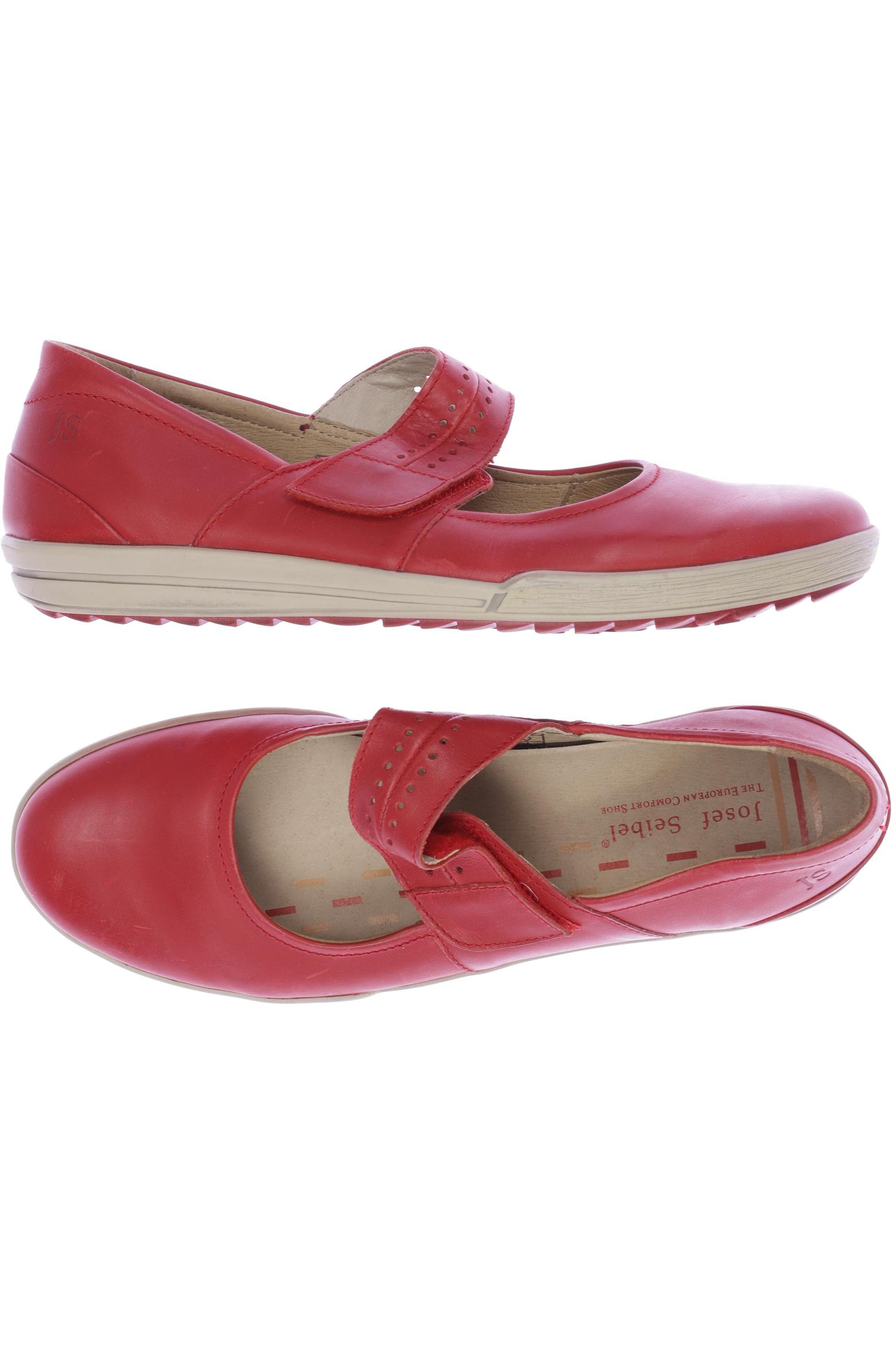 

Josef Seibel Damen Halbschuh, rot, Gr. 41