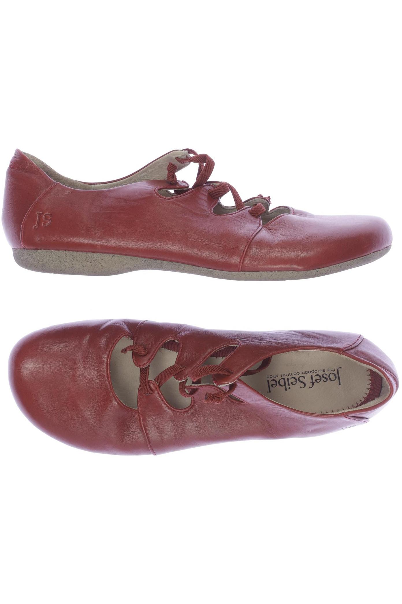 

Josef Seibel Damen Halbschuh, rot, Gr. 37