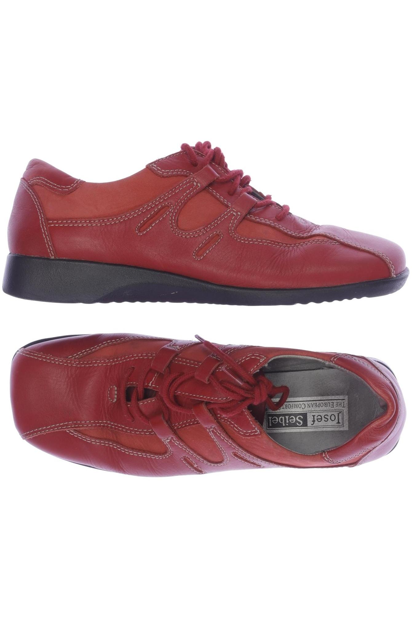 

Josef Seibel Damen Halbschuh, rot, Gr. 38