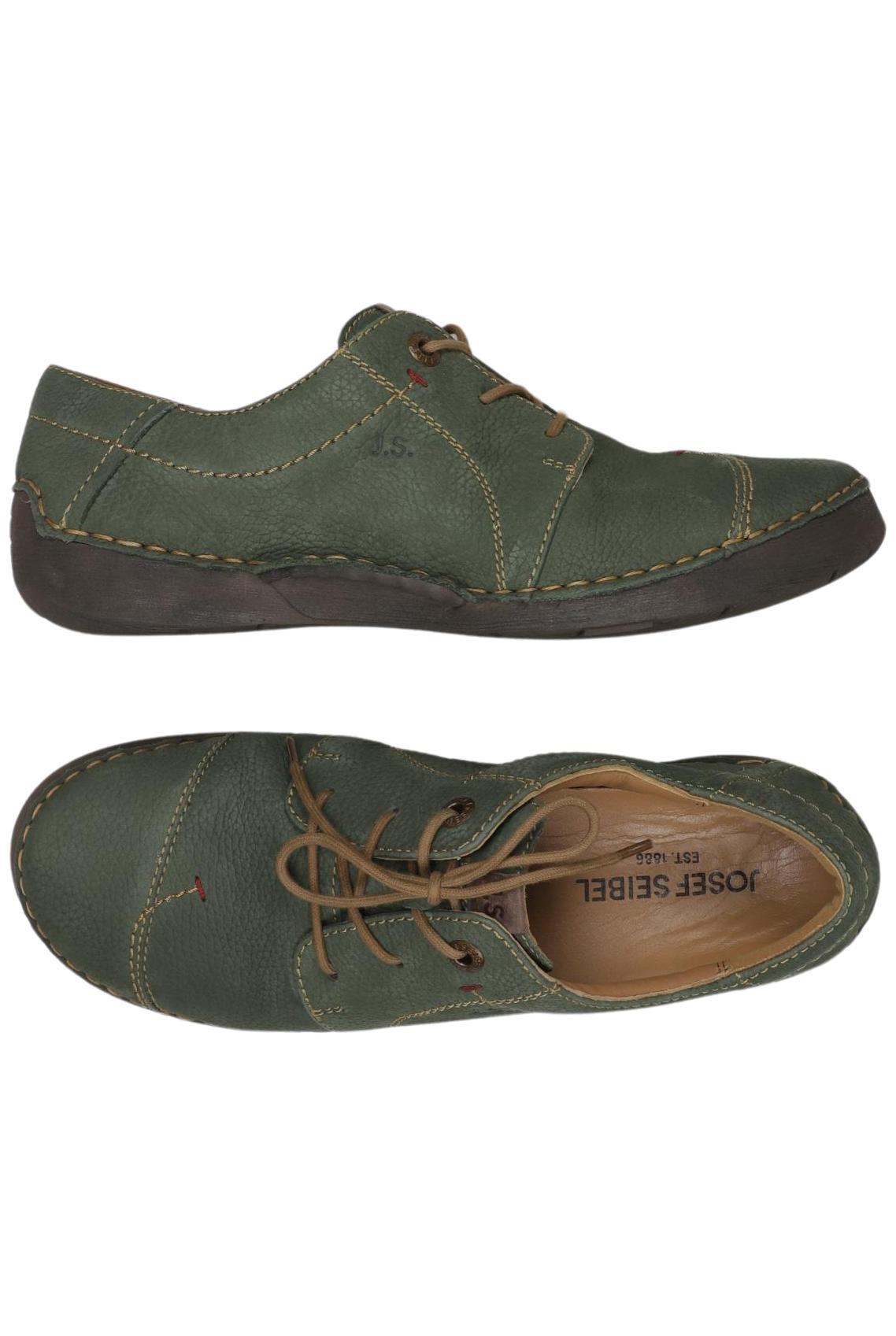 

Josef Seibel Damen Halbschuh, grün, Gr. 39