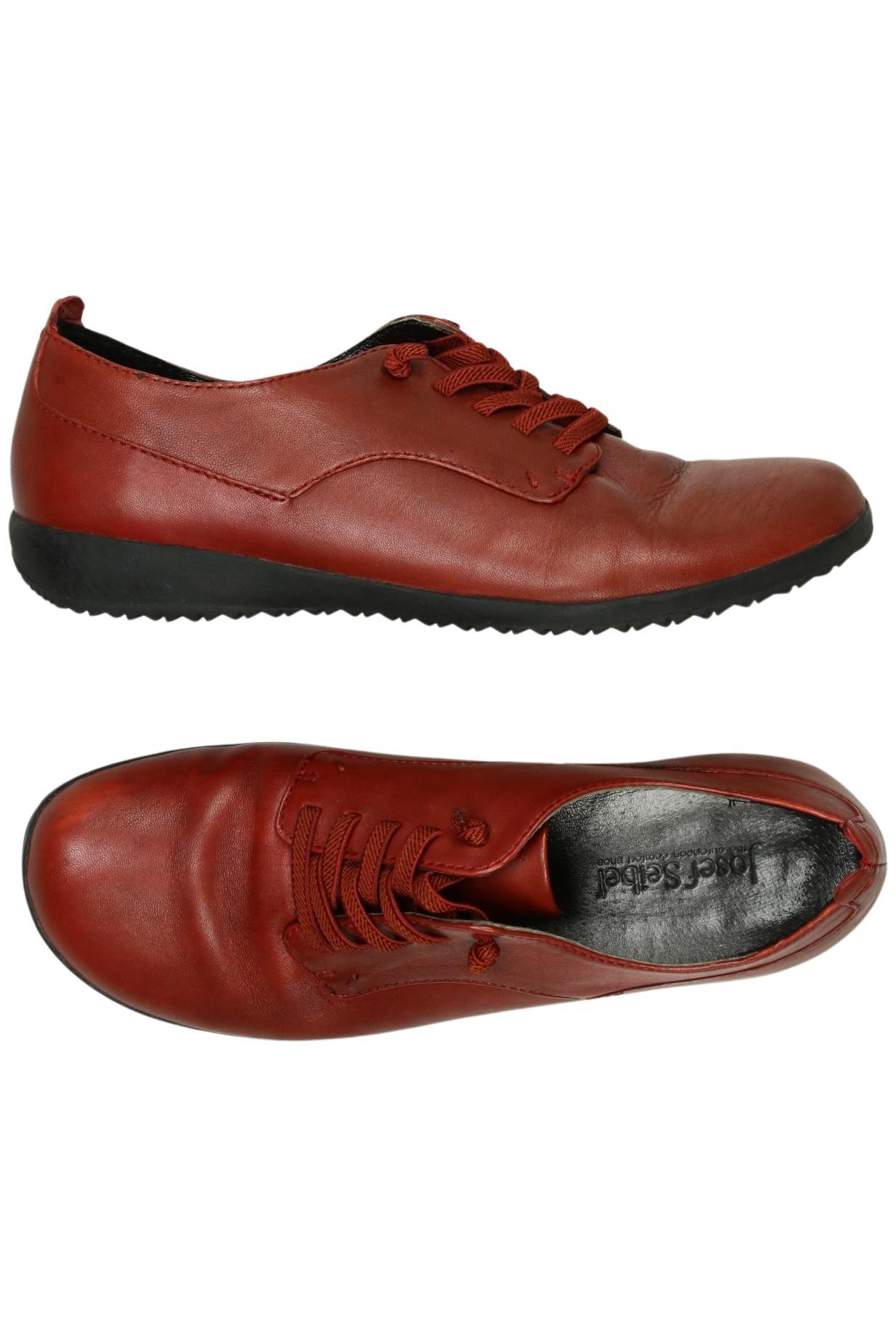 

Josef Seibel Damen Halbschuh, rot, Gr. 38