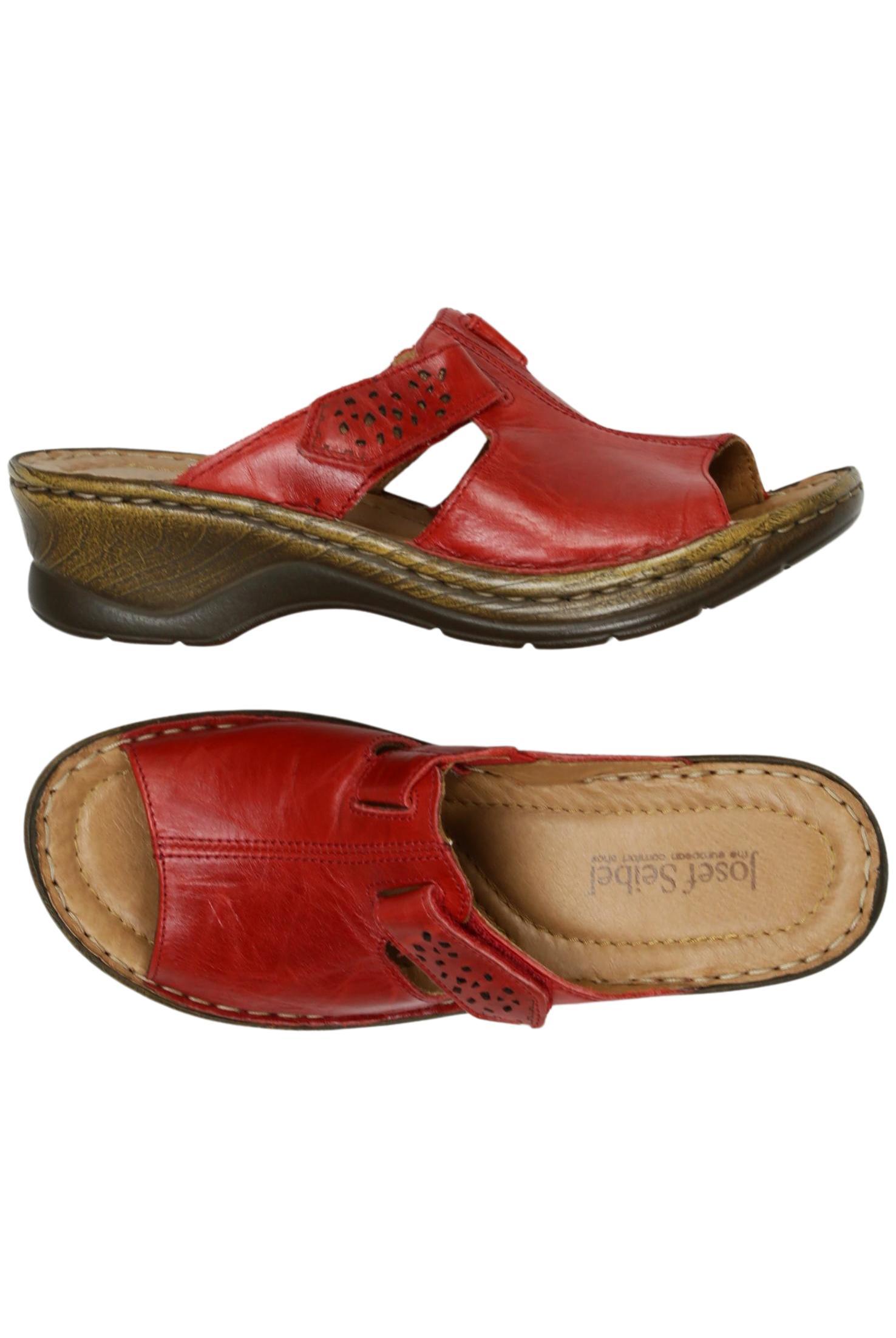 

Josef Seibel Damen Sandale, rot, Gr. 38