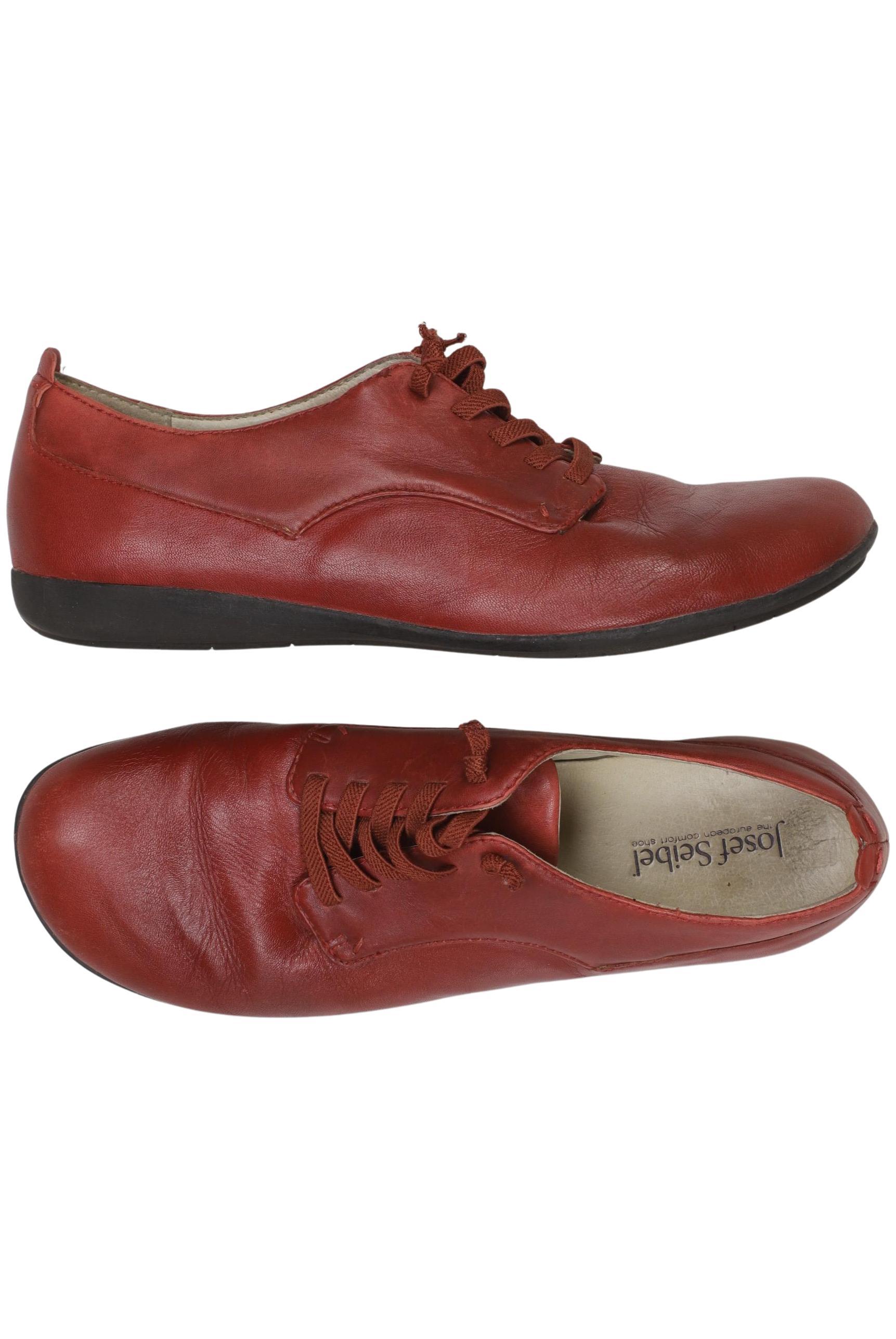 

Josef Seibel Damen Halbschuh, rot, Gr. 41