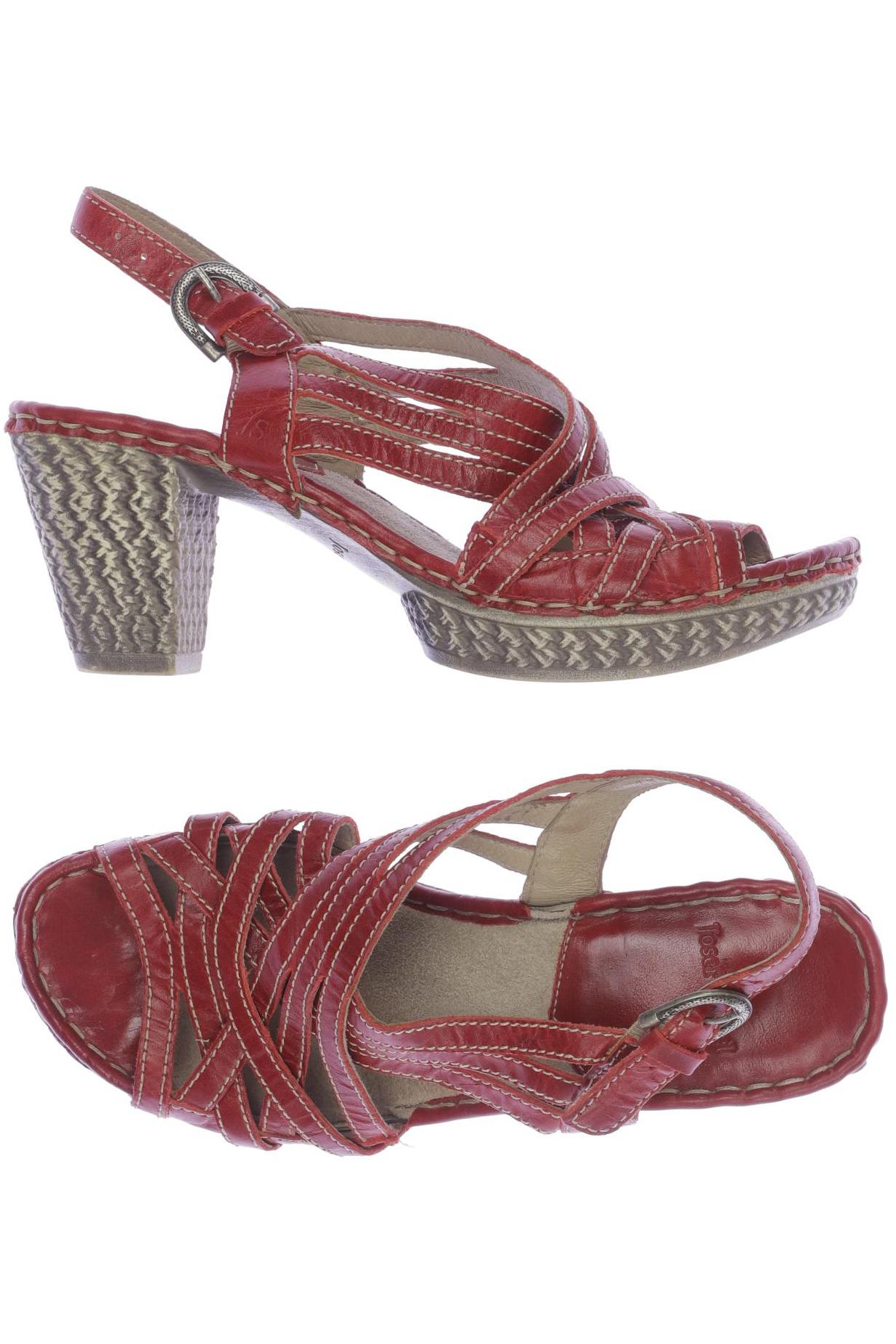 

Josef Seibel Damen Sandale, rot, Gr. 38
