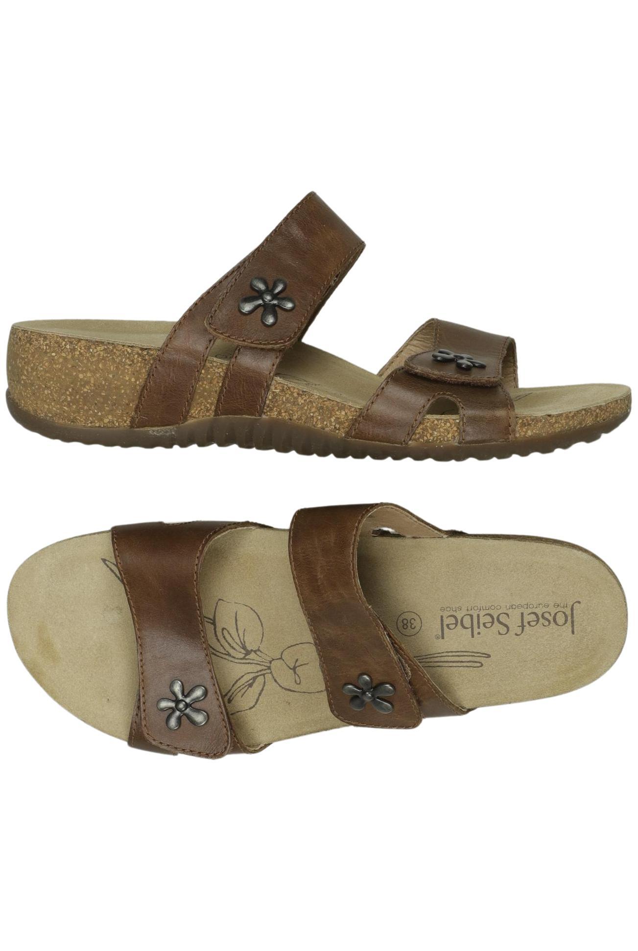 

Josef Seibel Damen Sandale, braun, Gr. 38