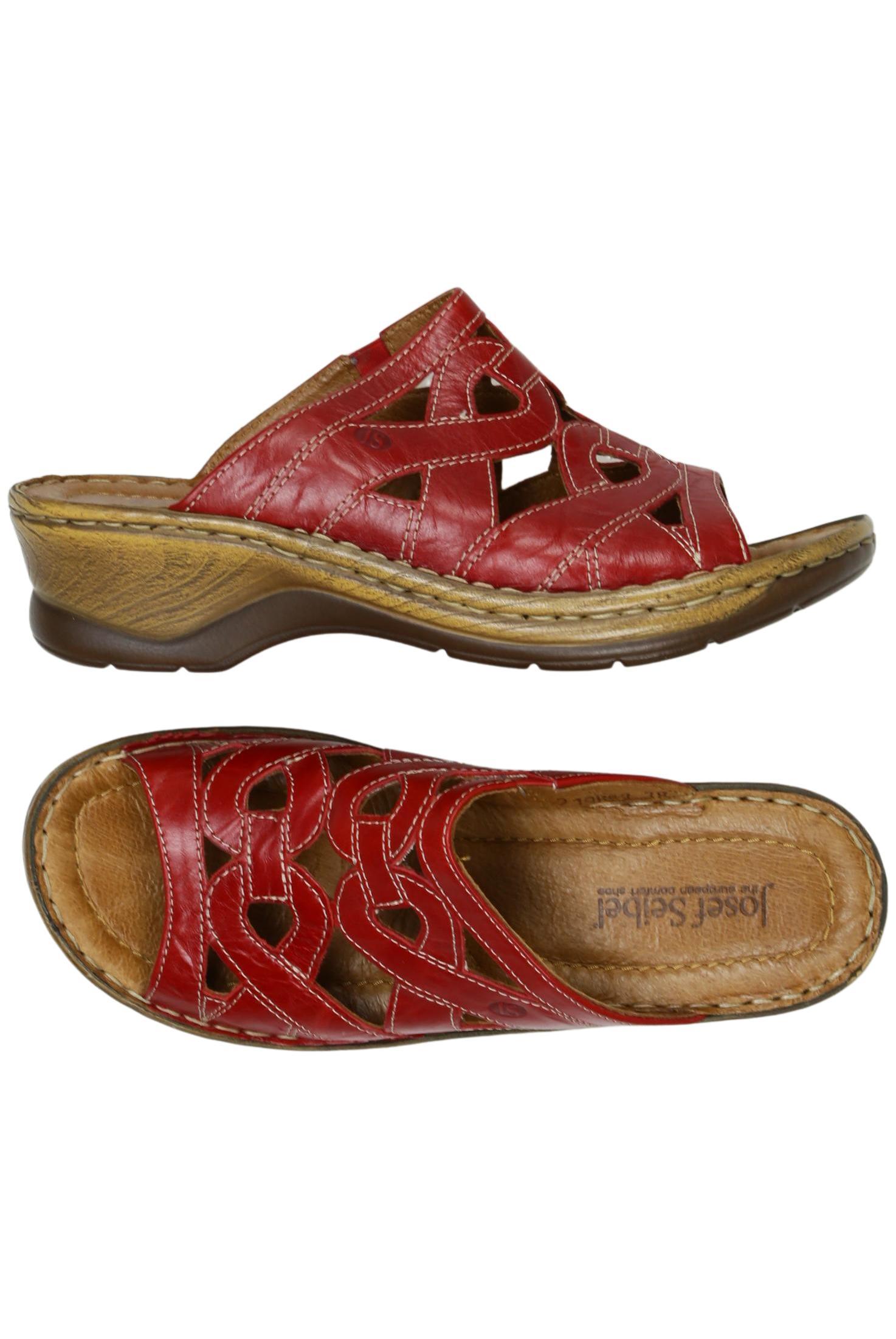 

Josef Seibel Damen Sandale, rot, Gr. 38