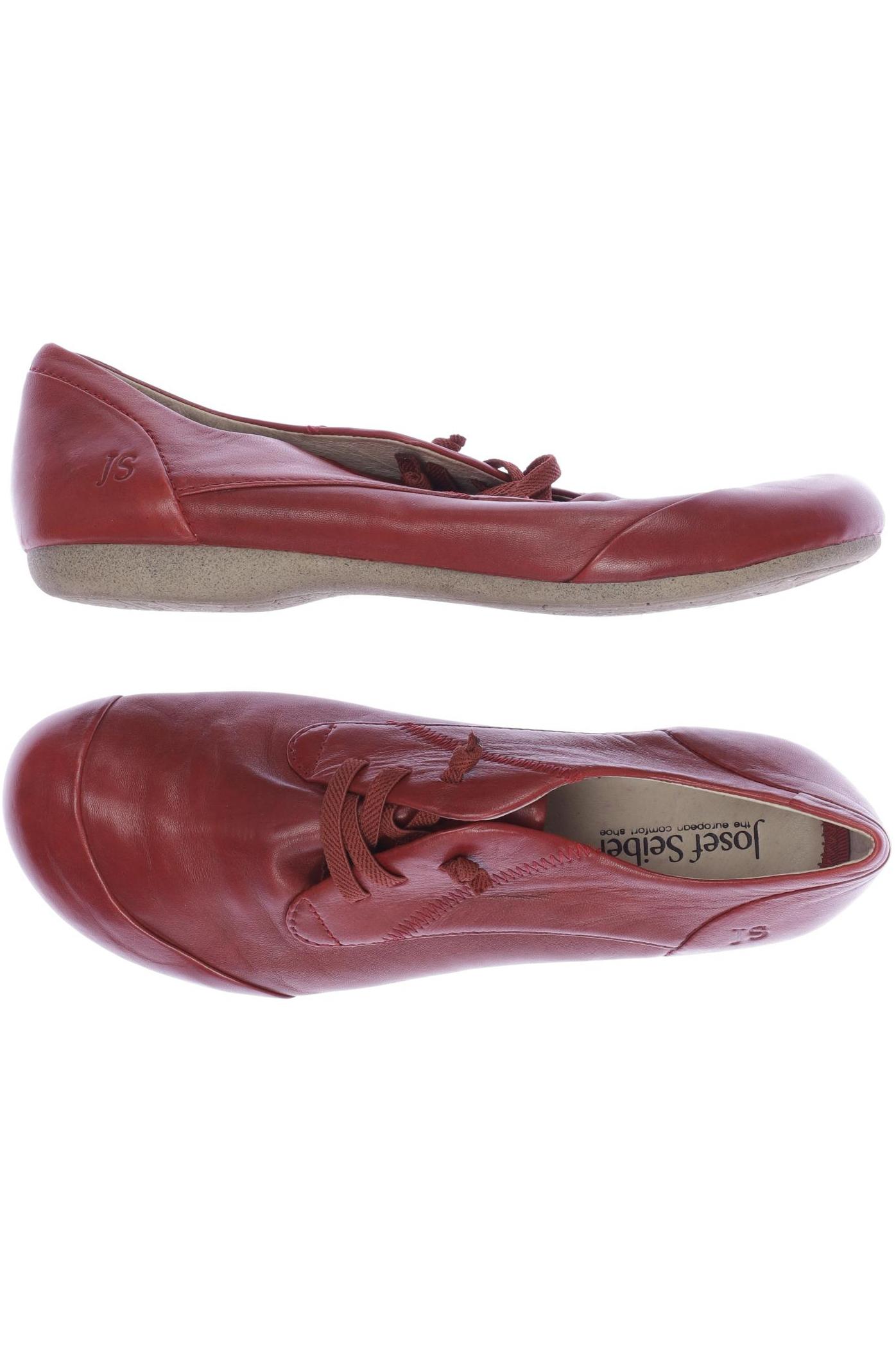 

Josef Seibel Damen Halbschuh, rot, Gr. 38