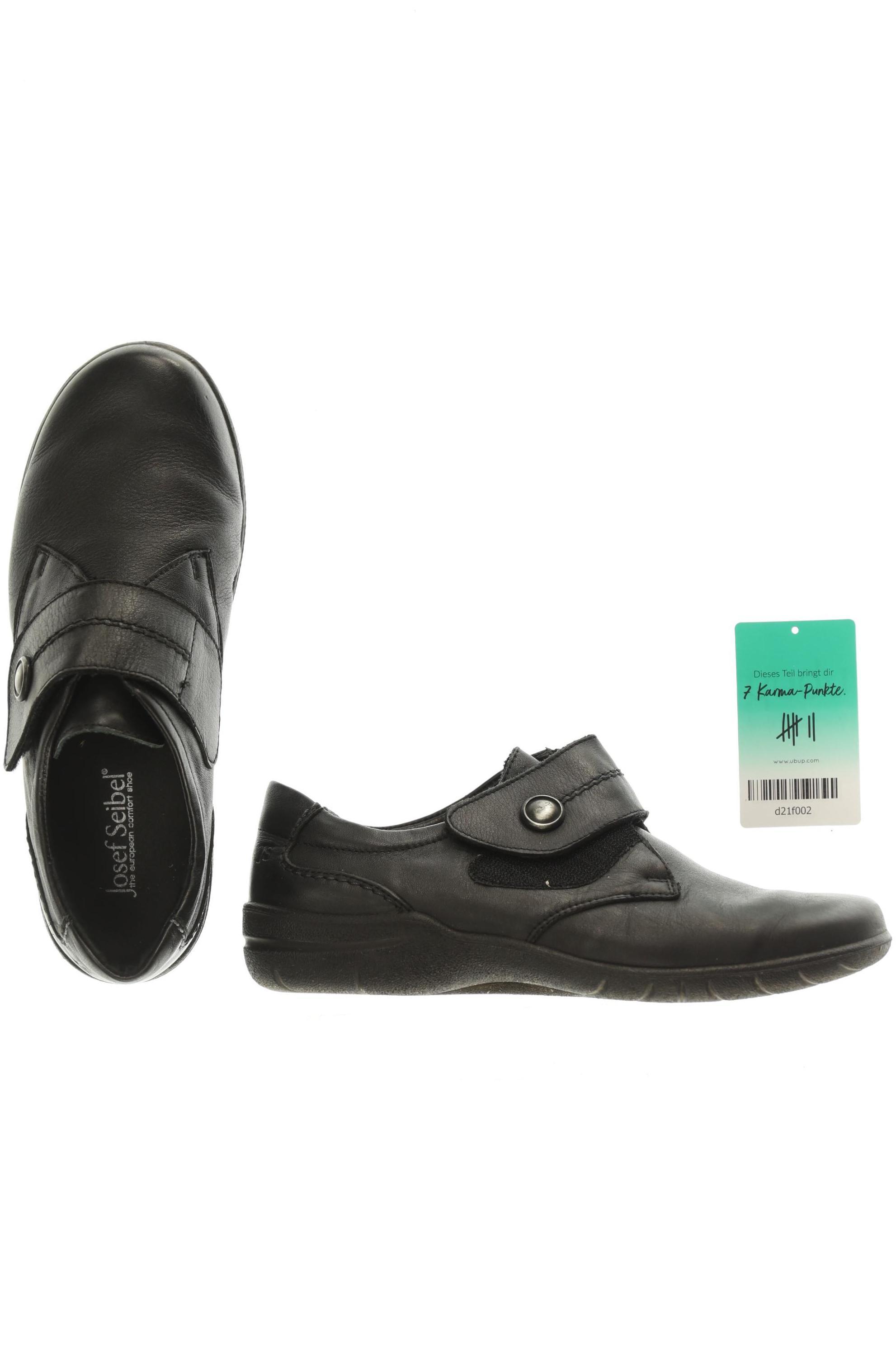 

Josef Seibel Damen Halbschuh, schwarz, Gr. 37