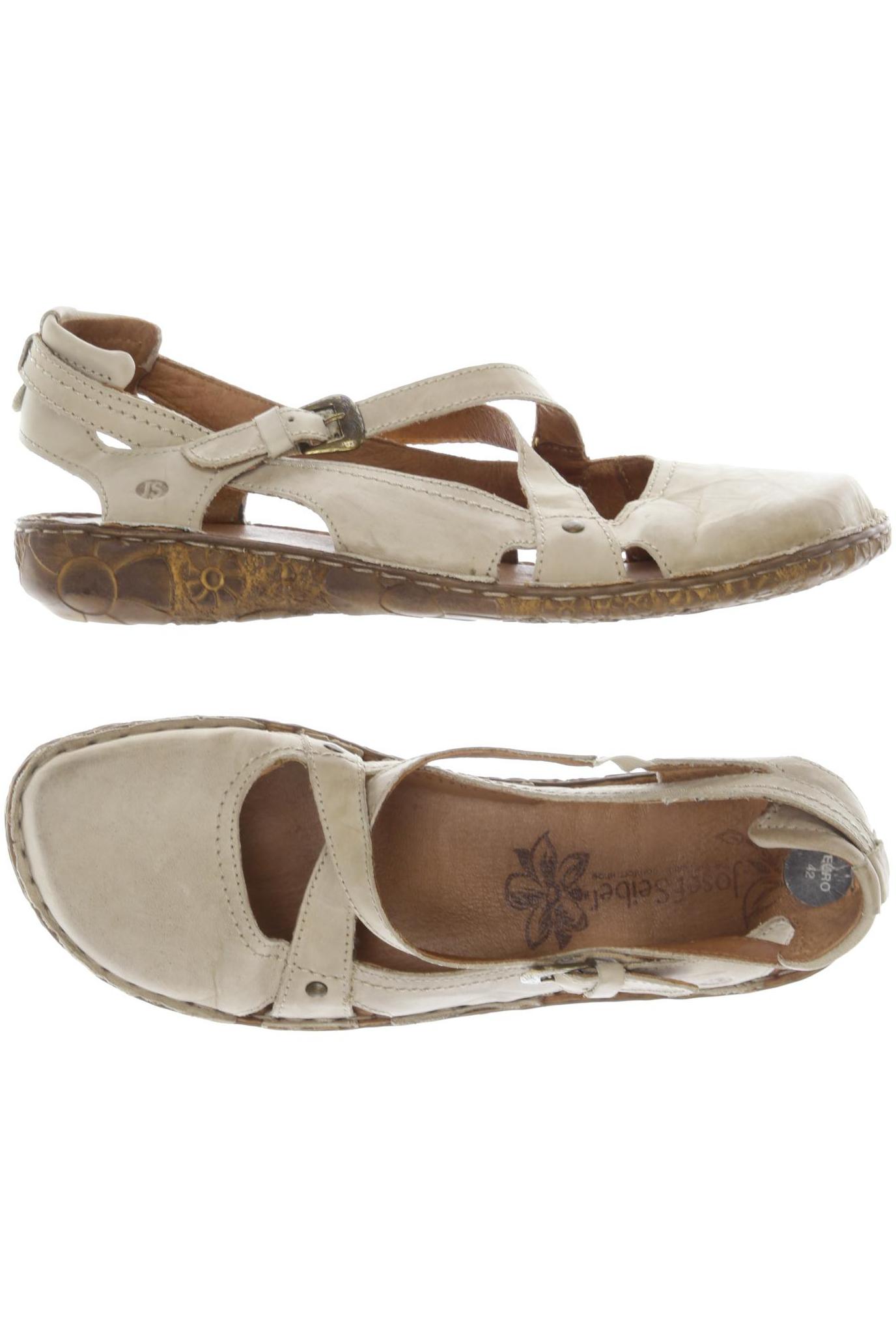 

Josef Seibel Damen Sandale, beige, Gr. 42