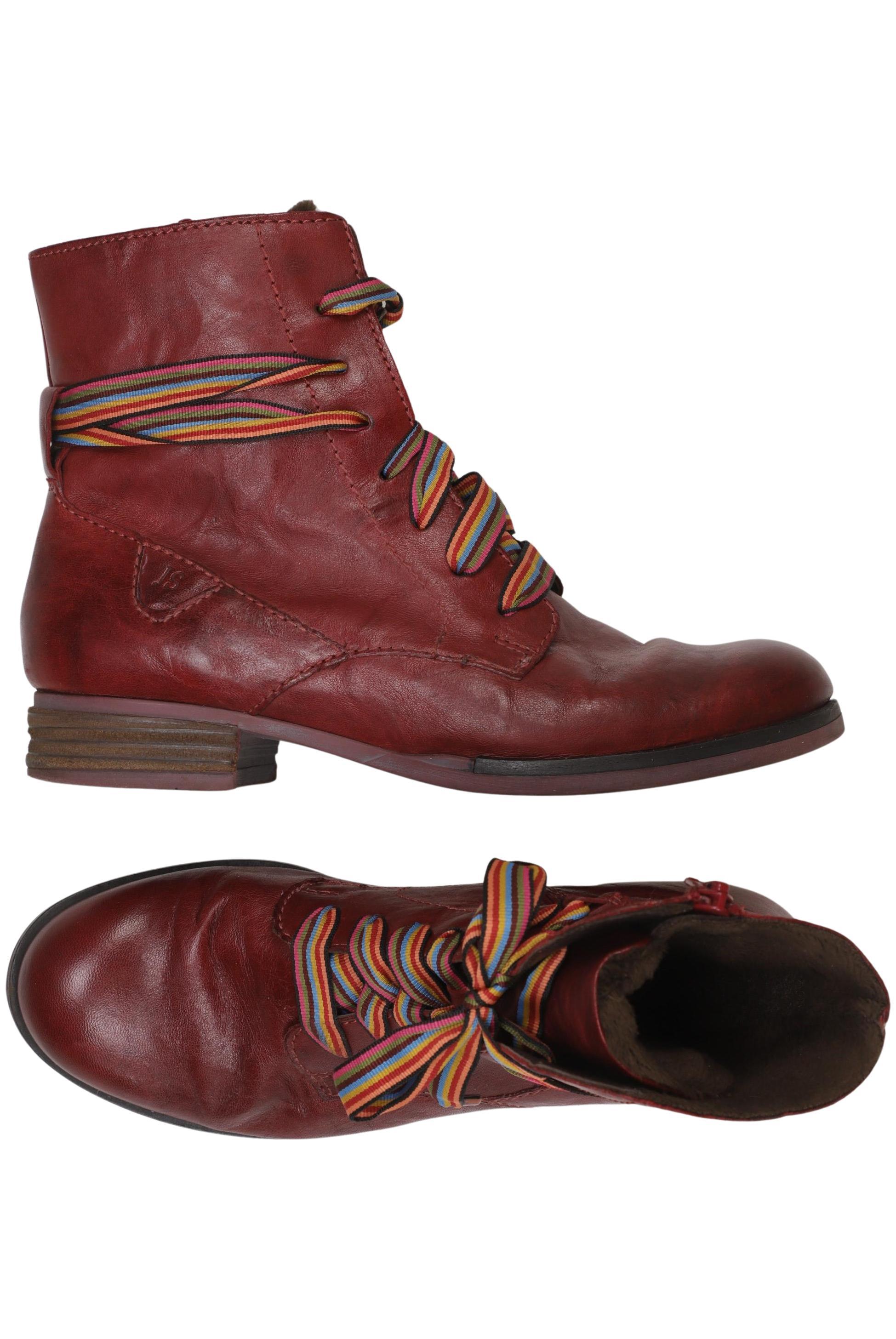 

Josef Seibel Damen Stiefelette, rot, Gr. 39
