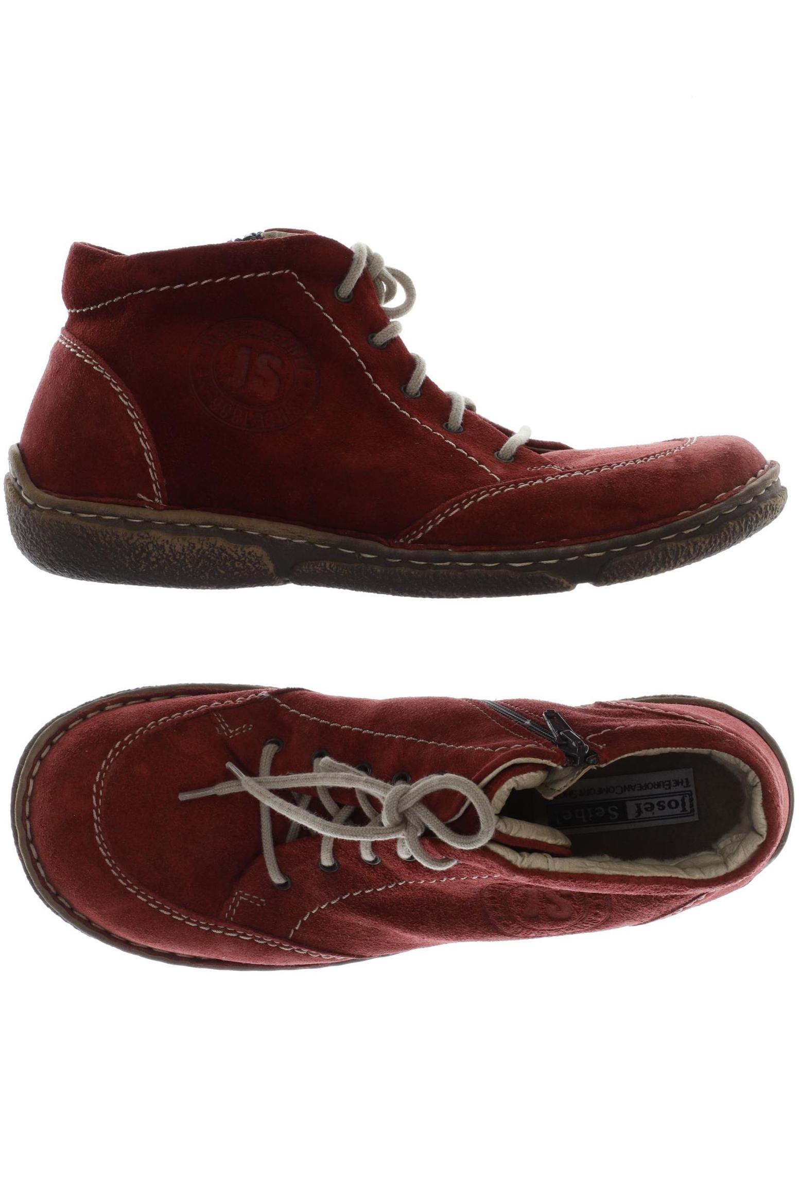 

Josef Seibel Damen Stiefelette, rot, Gr. 39