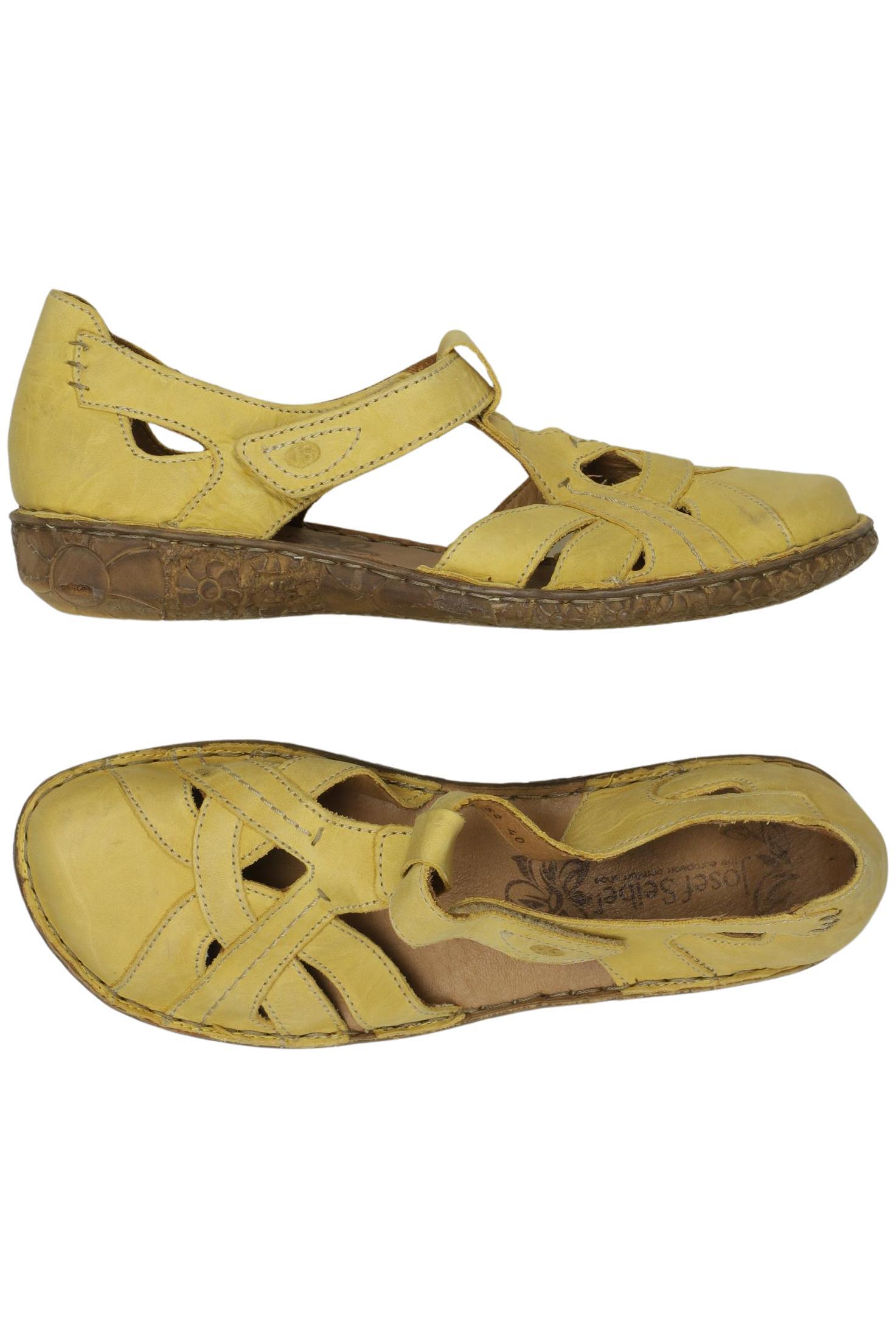 

Josef Seibel Damen Sandale, gelb, Gr. 40