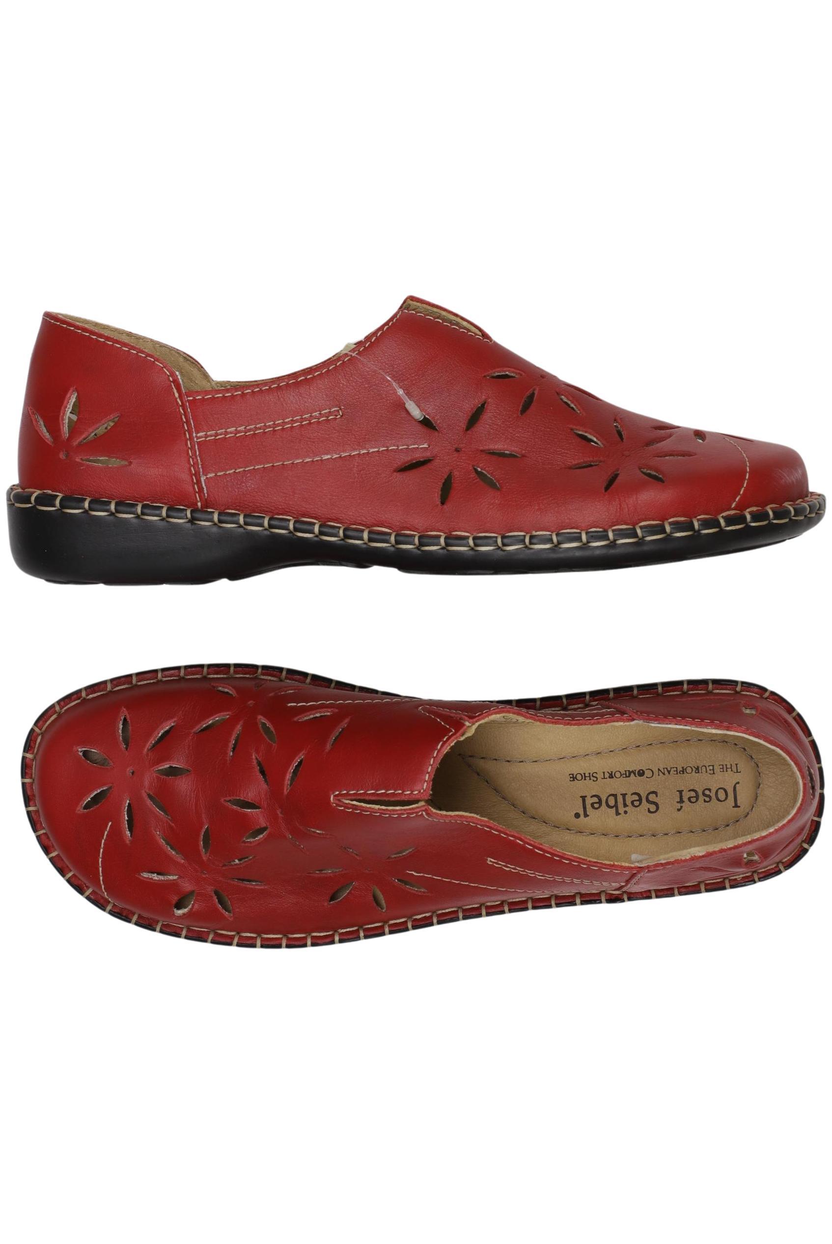 

Josef Seibel Damen Halbschuh, rot, Gr. 42