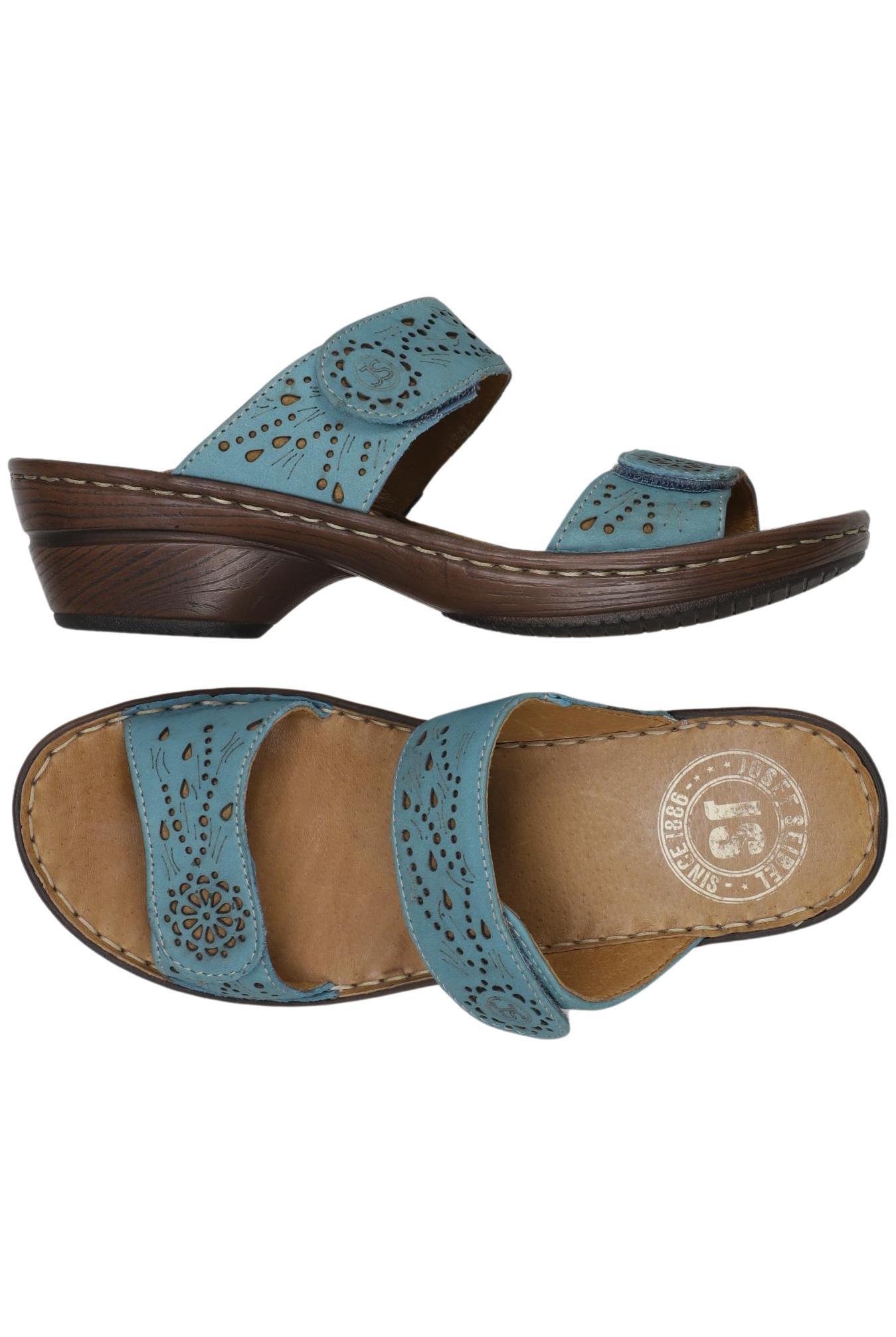 

Josef Seibel Damen Sandale, türkis, Gr. 40