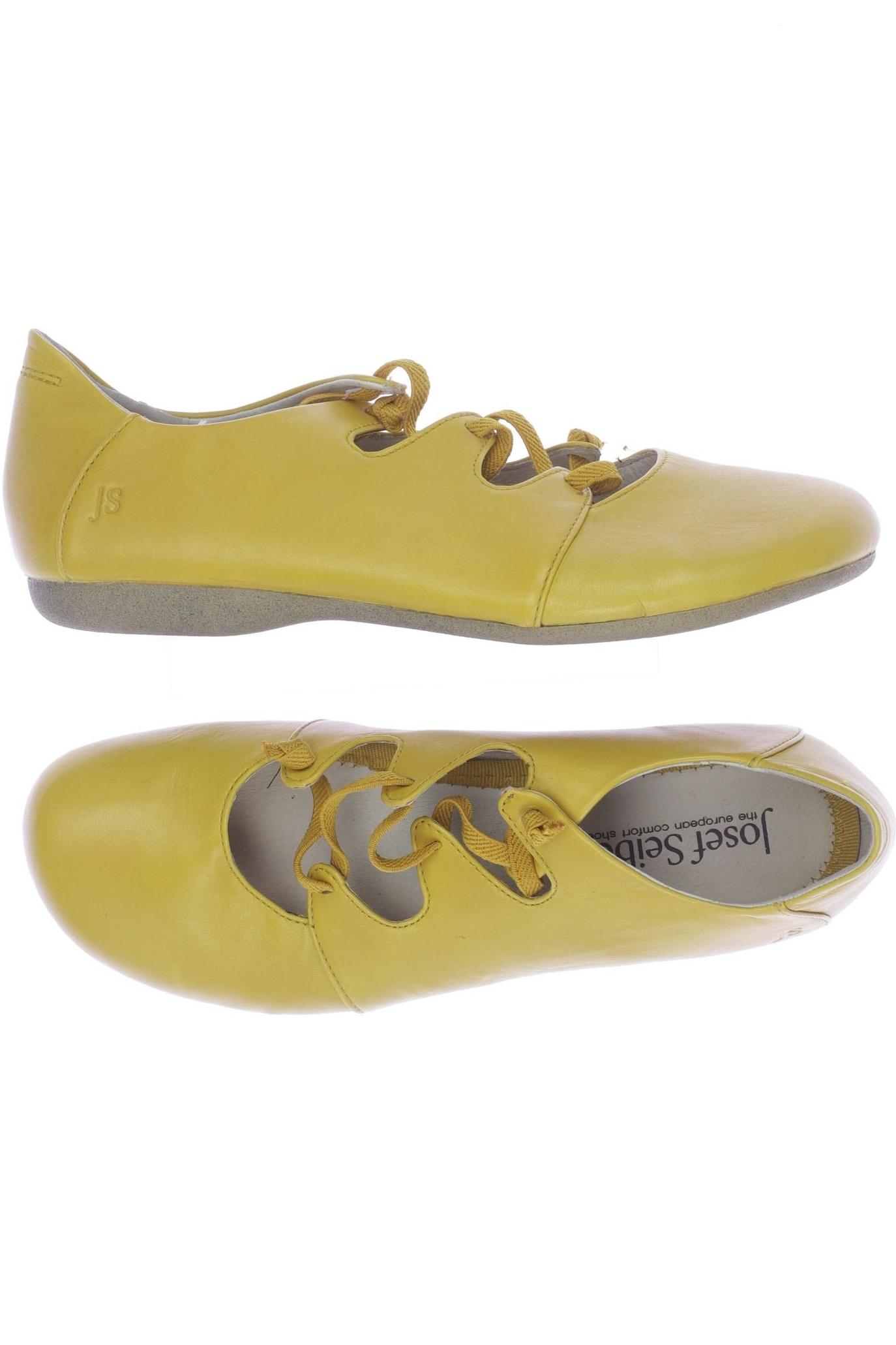 

Josef Seibel Damen Halbschuh, gelb, Gr. 38