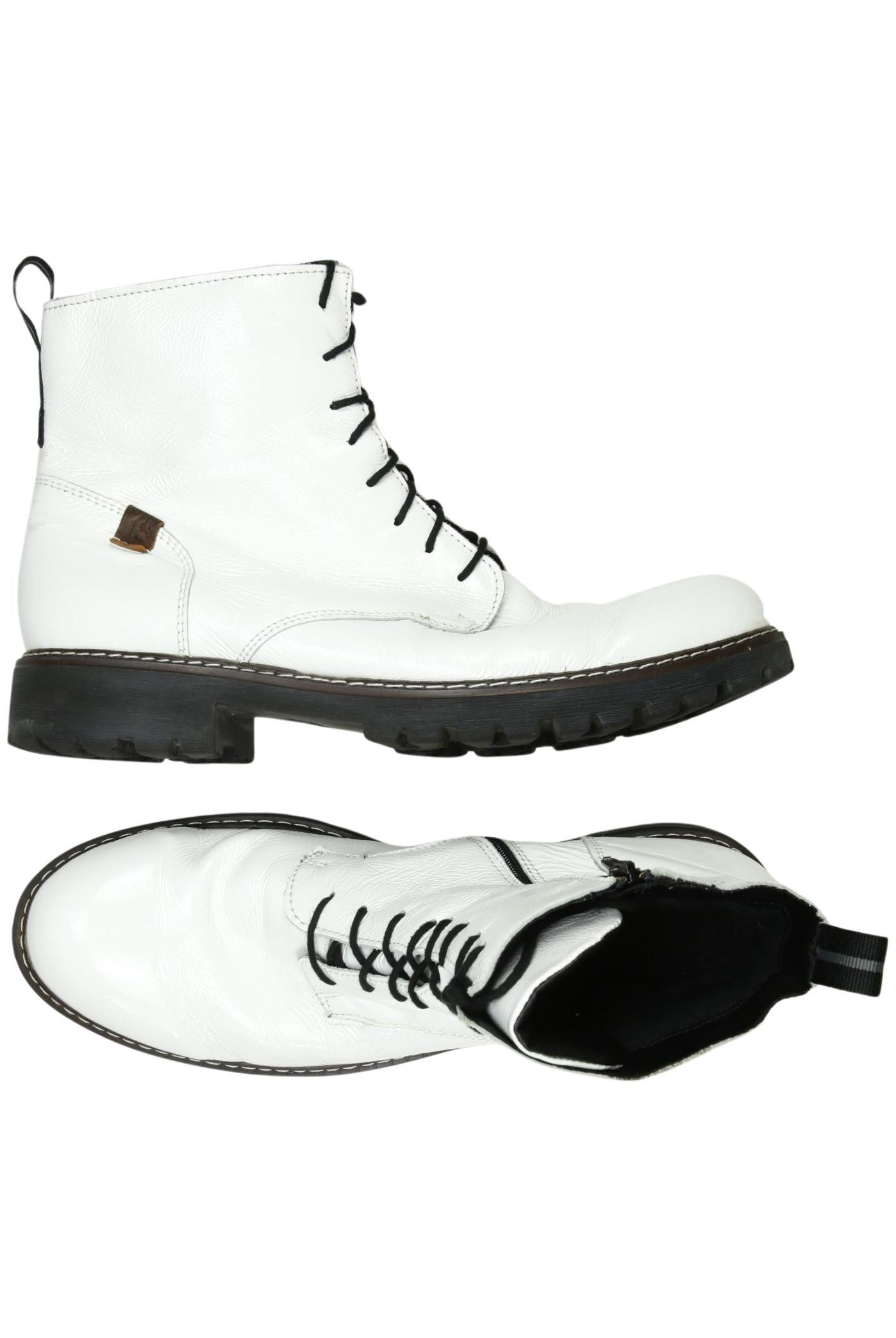 

Josef Seibel Damen Stiefelette, weiß, Gr. 45