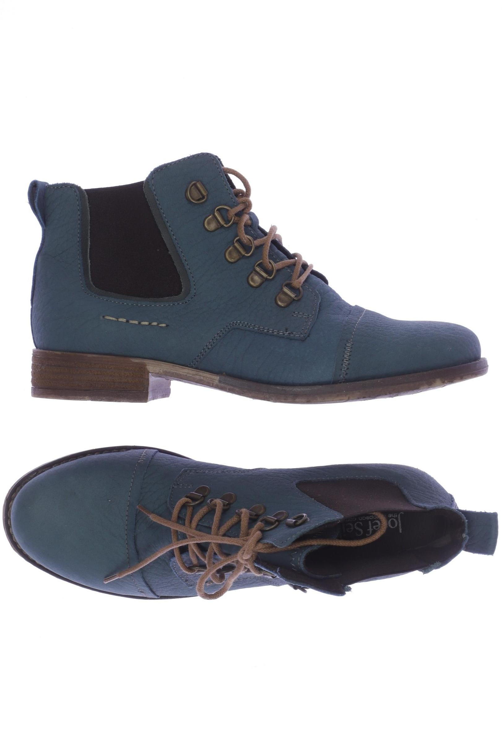 

Josef Seibel Damen Stiefelette, türkis, Gr. 39