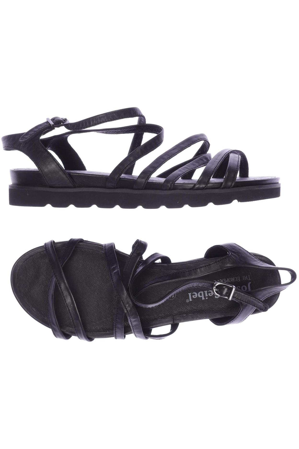 

Josef Seibel Damen Sandale, schwarz, Gr. 39