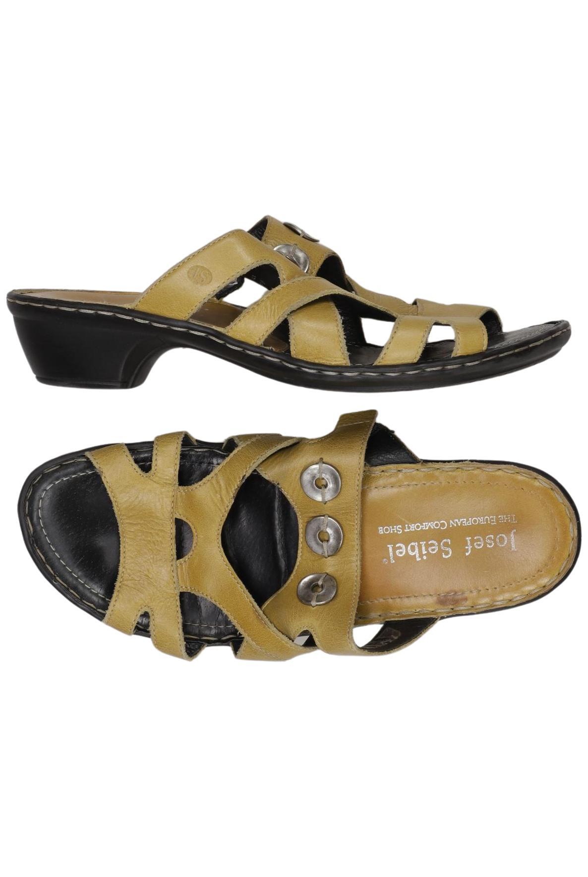 

Josef Seibel Damen Sandale, gelb, Gr. 39