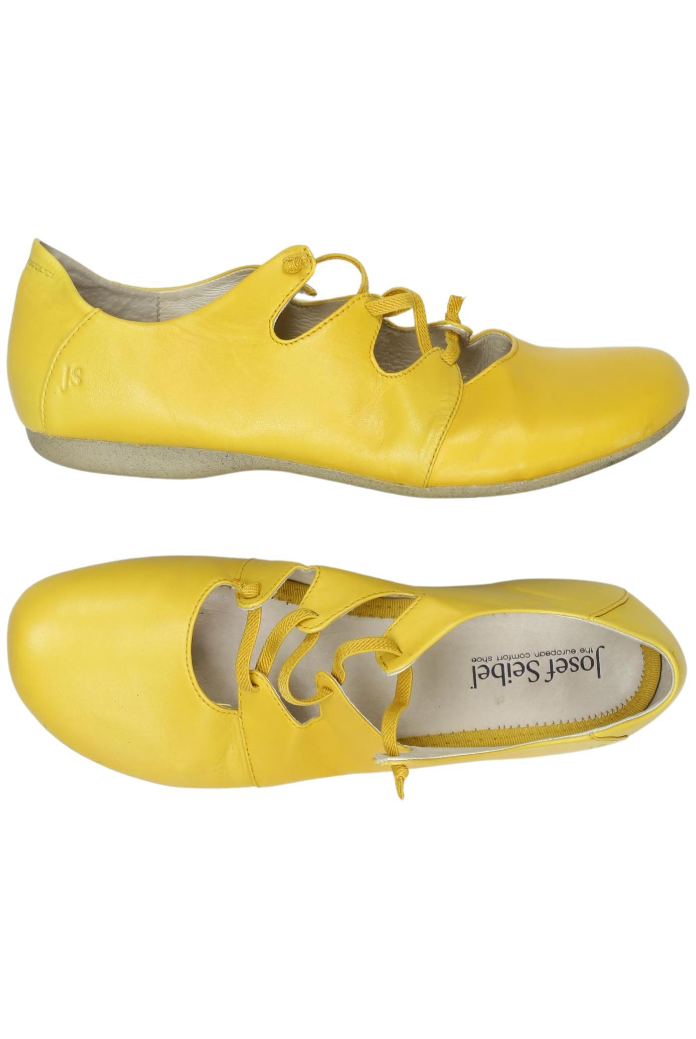 

Josef Seibel Damen Halbschuh, gelb, Gr. 42