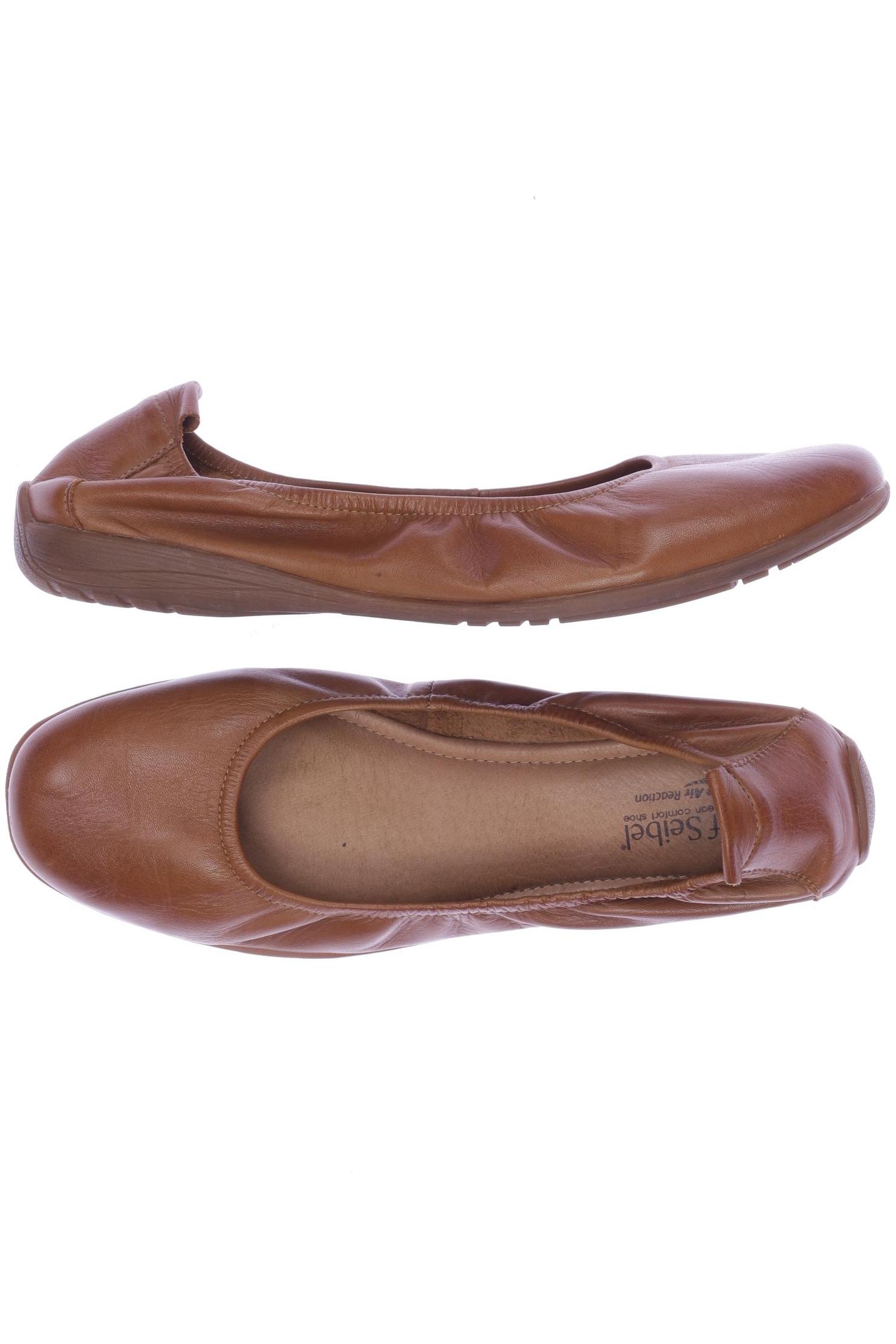 

Josef Seibel Damen Ballerinas, braun, Gr. 42