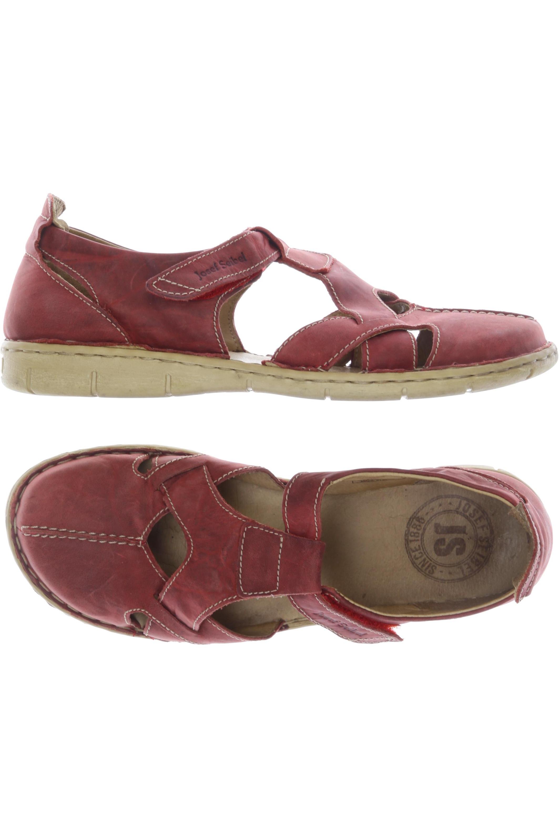 

Josef Seibel Damen Sandale, rot, Gr. 40