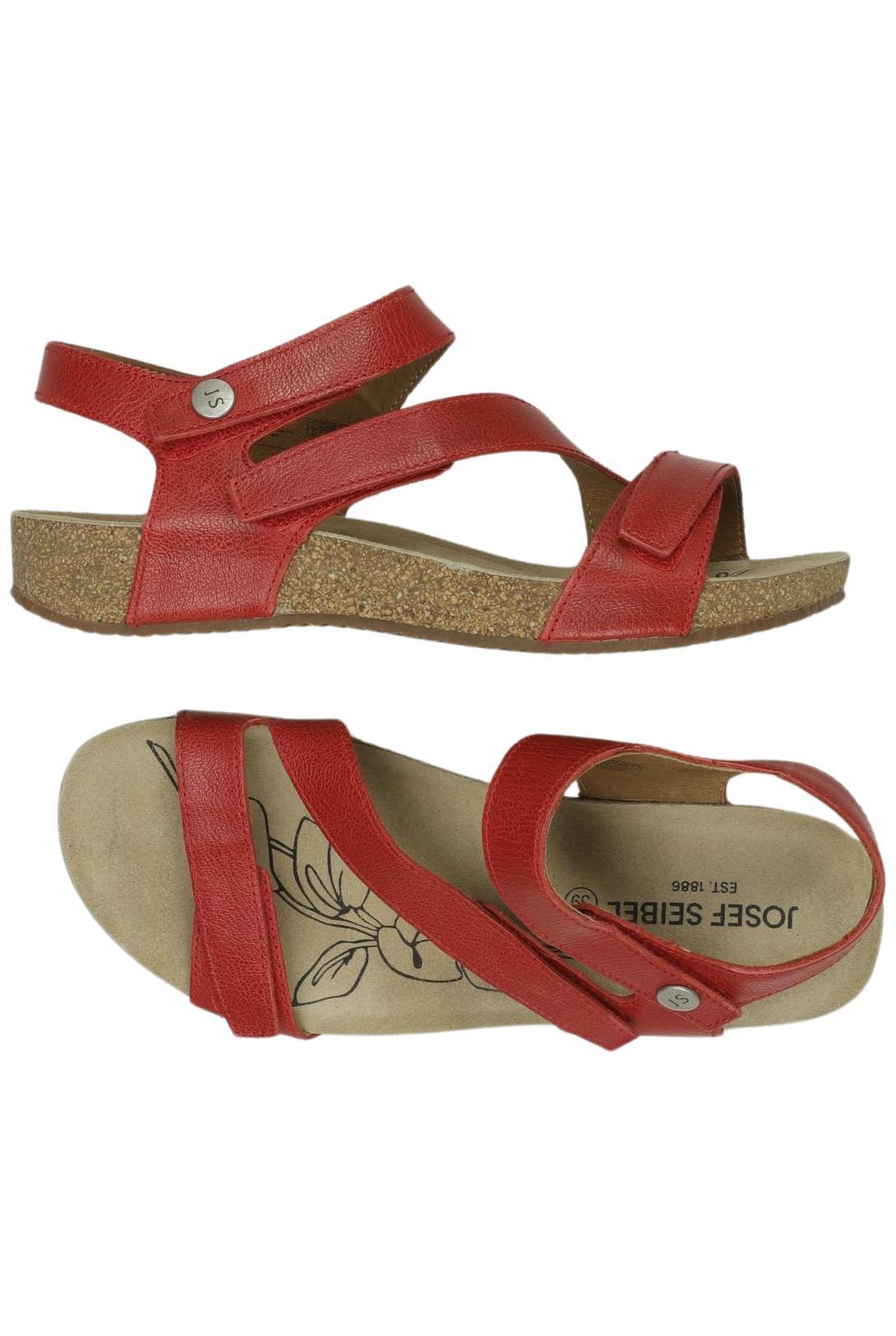 

Josef Seibel Damen Sandale, rot, Gr. 39