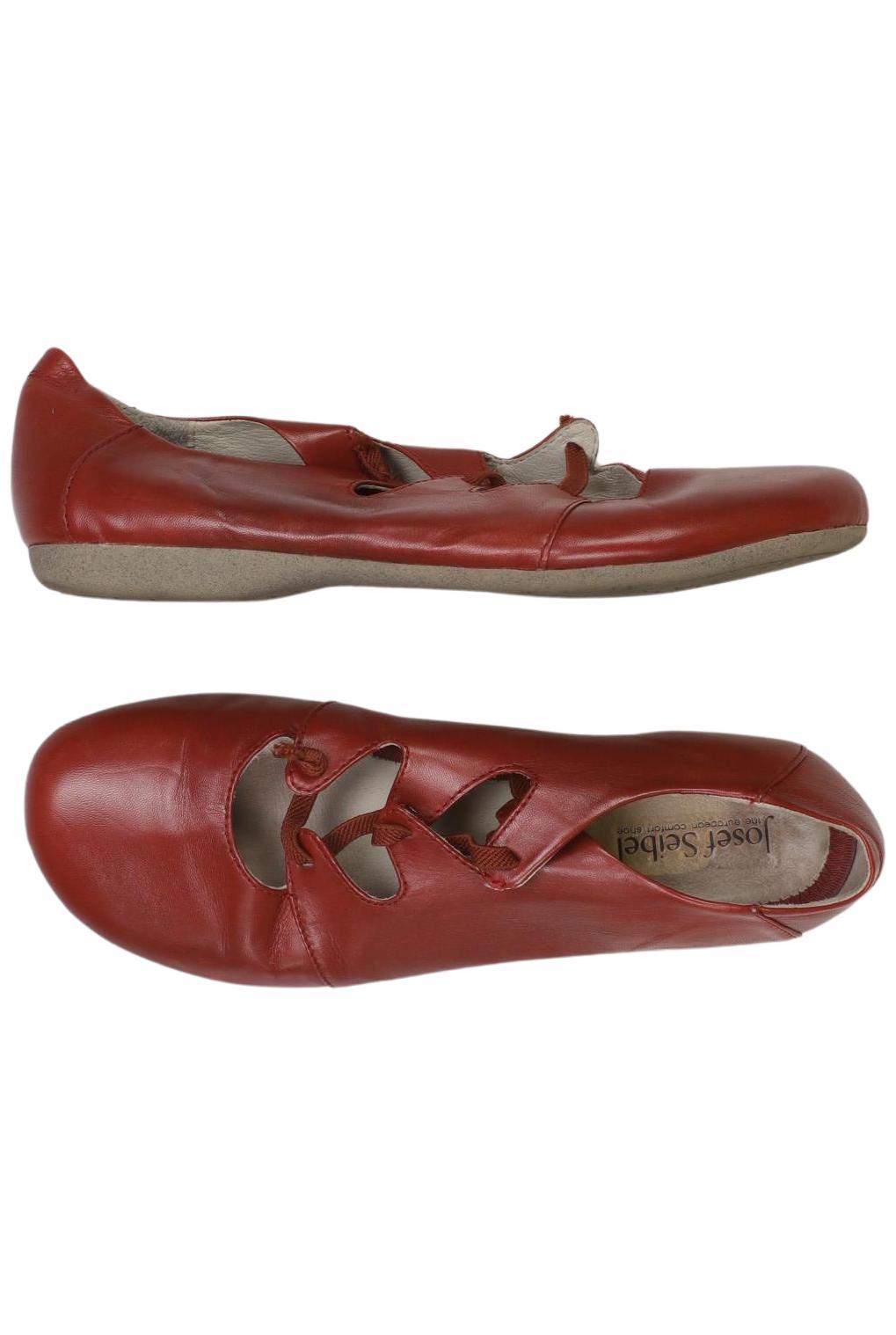 

Josef Seibel Damen Halbschuh, rot, Gr. 39