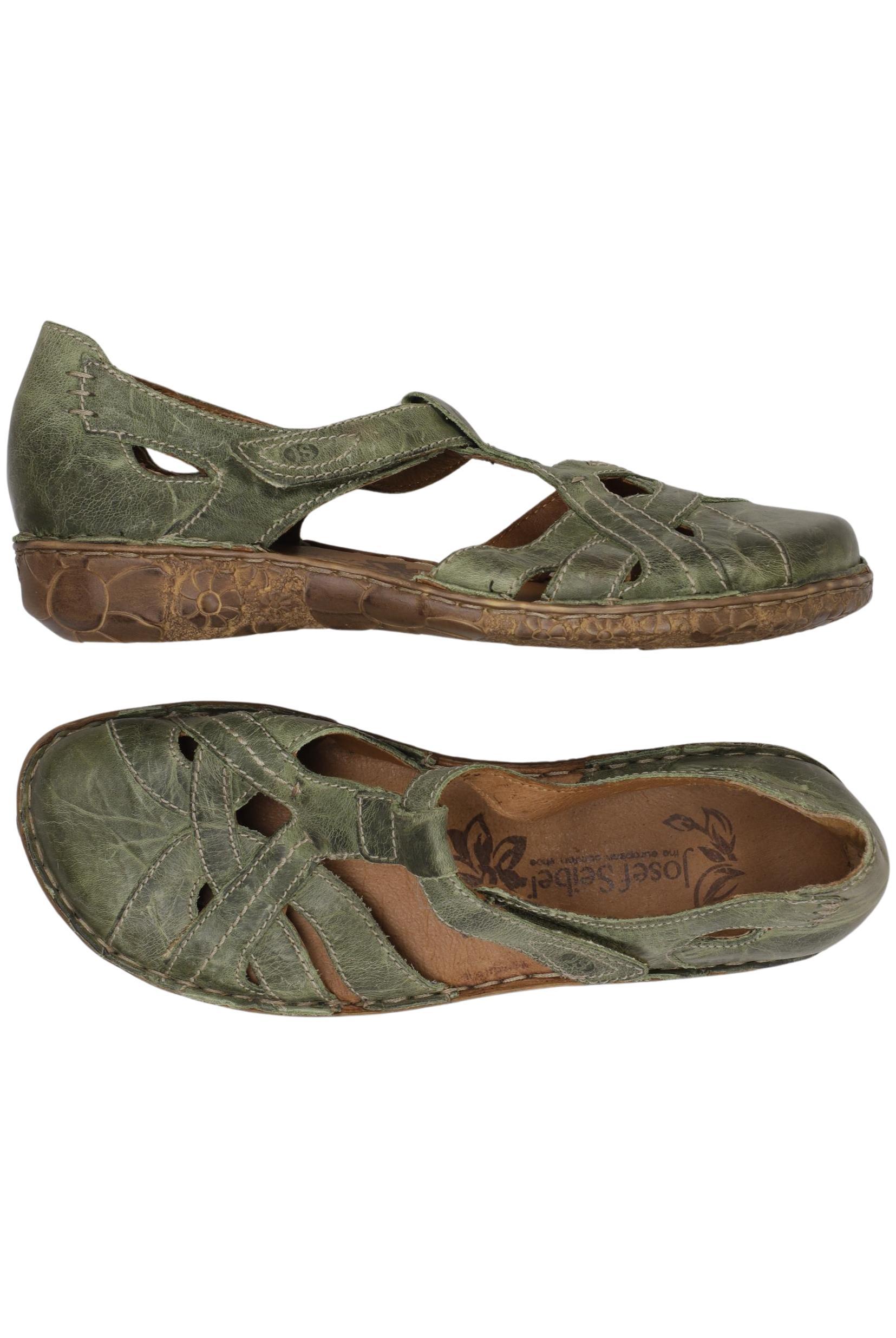

Josef Seibel Damen Sandale, grün, Gr. 38