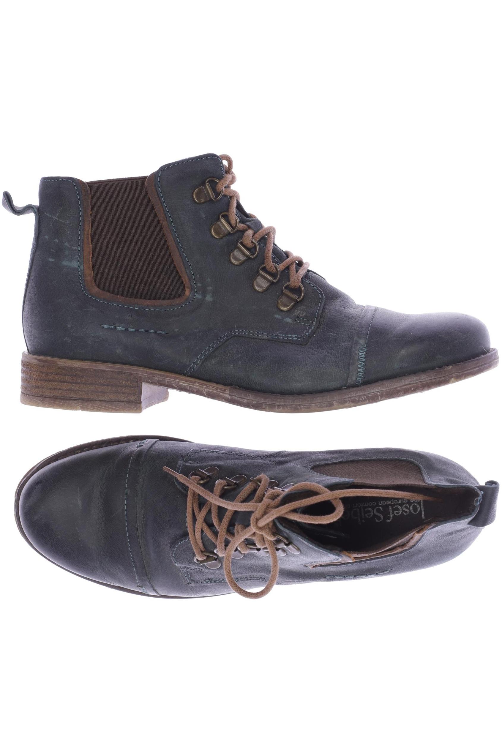 

Josef Seibel Damen Stiefelette, türkis, Gr. 38
